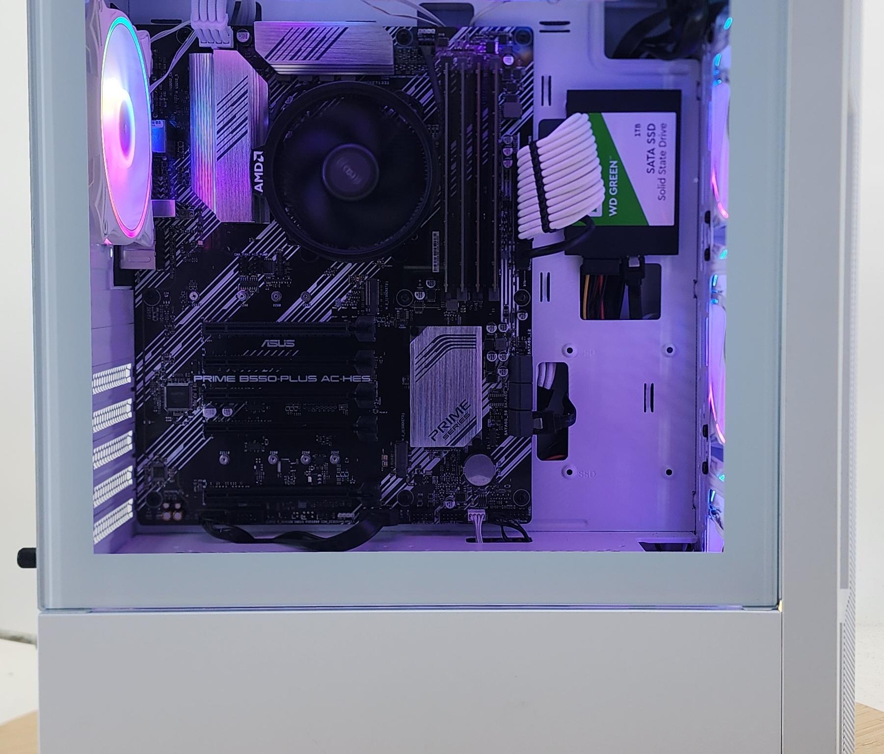 Gaming PC Ryzen 7 5700G 16GB RAM 1TB SSD   Windows 11 Computer