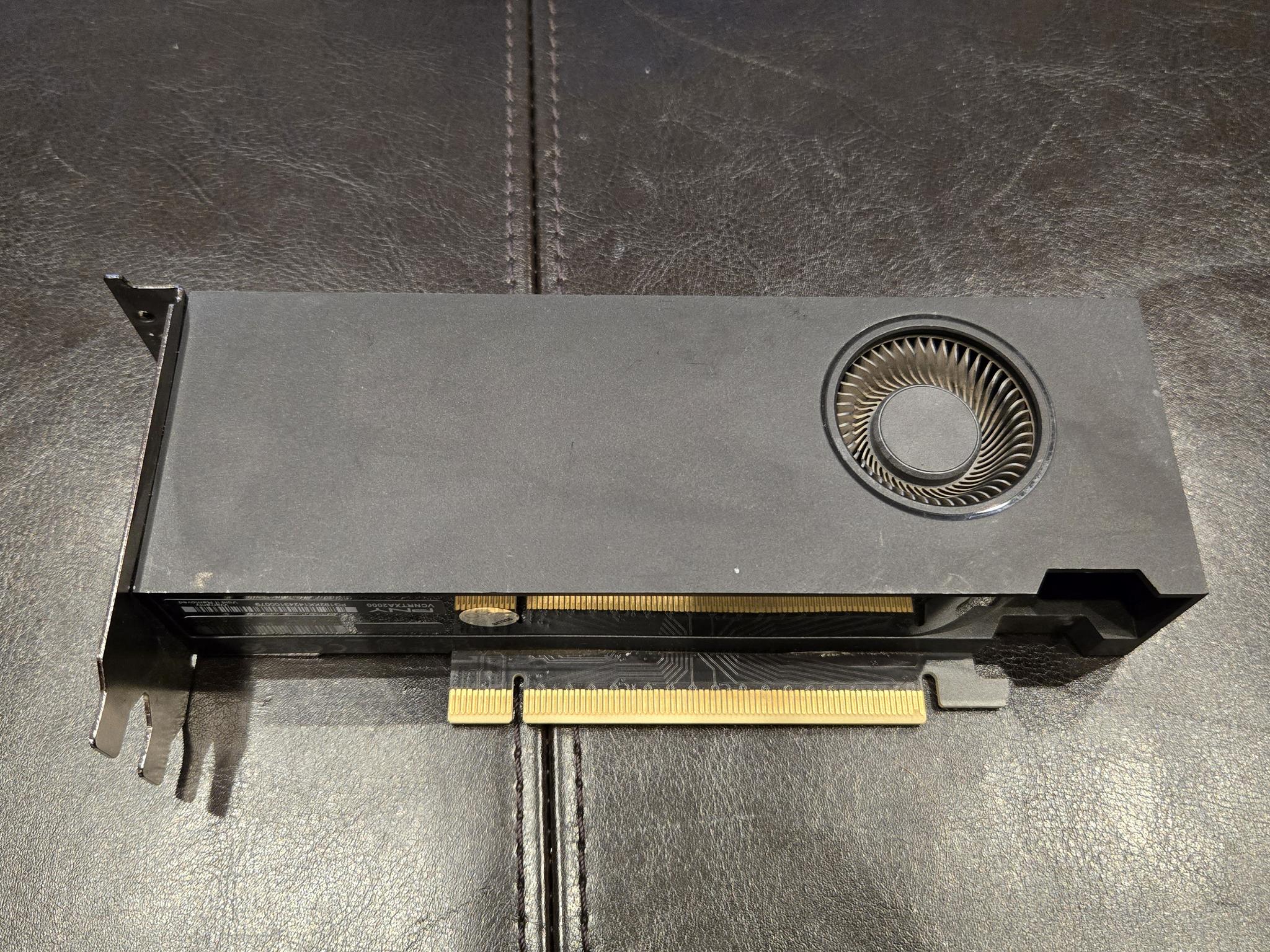 RTX A2000 6GB LP (NVidia Reference) - Used