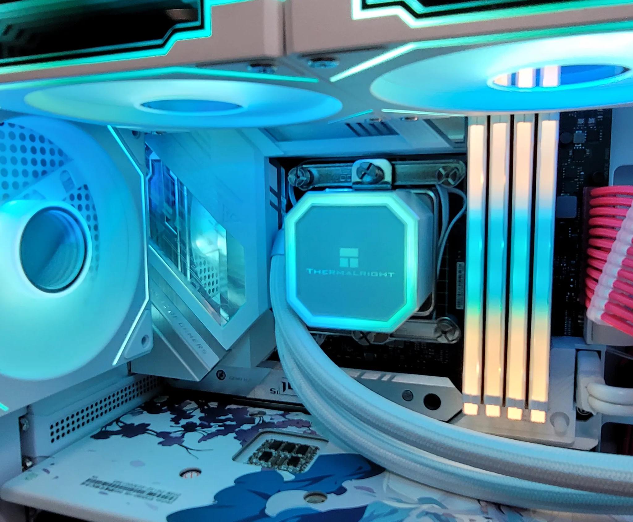 Sakura Ni! Core i7 13700F, Yeston Sakura RTX 3080, 32Gb, 2Tb Gen 4 NVMe, Strix Z690, WiFi/BT/Ether