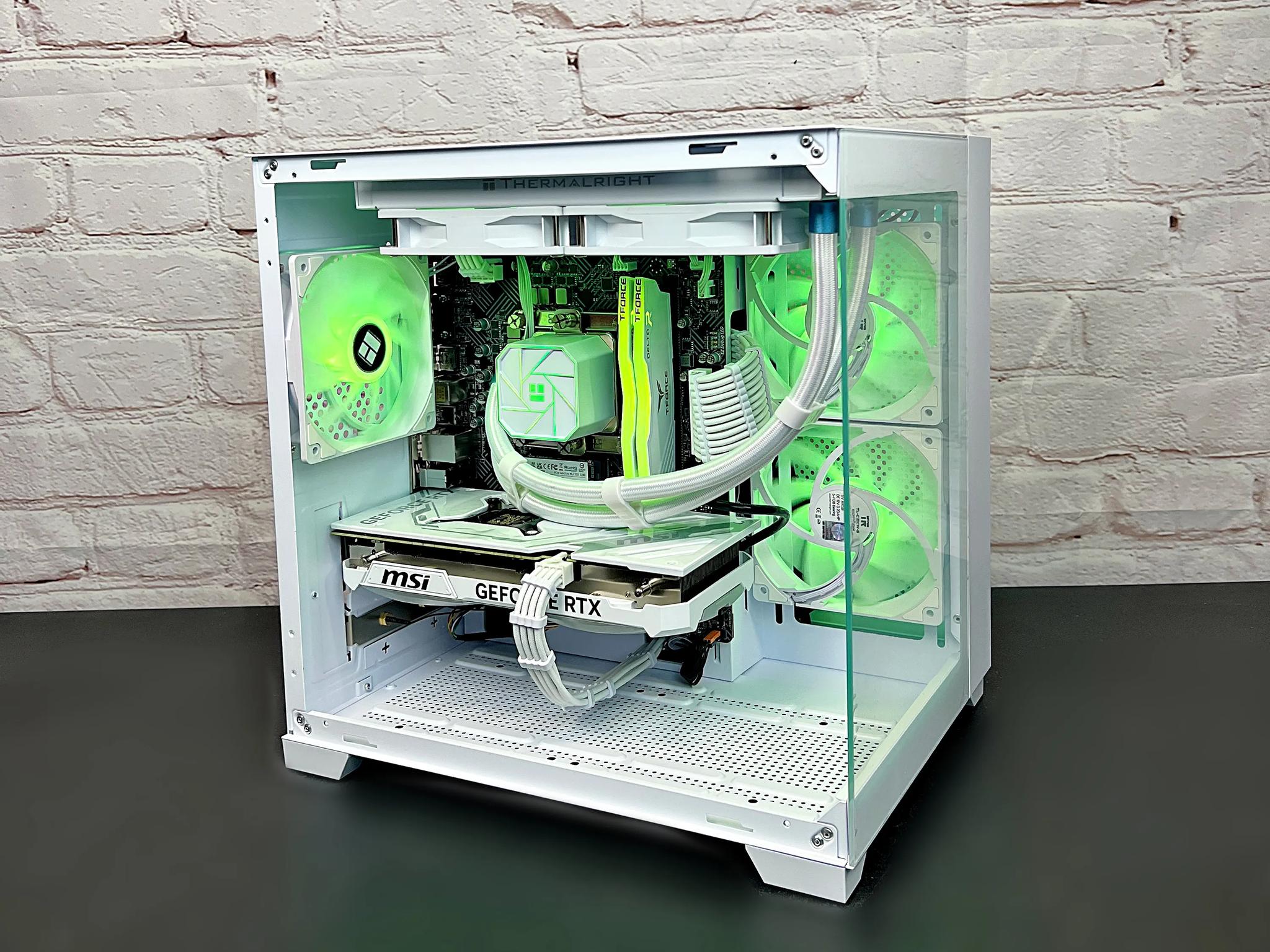 Liquid Cooled RTX 4070 Intel i5 12600K 32GB RAM 1TB M.2 Win 11 Gaming PC