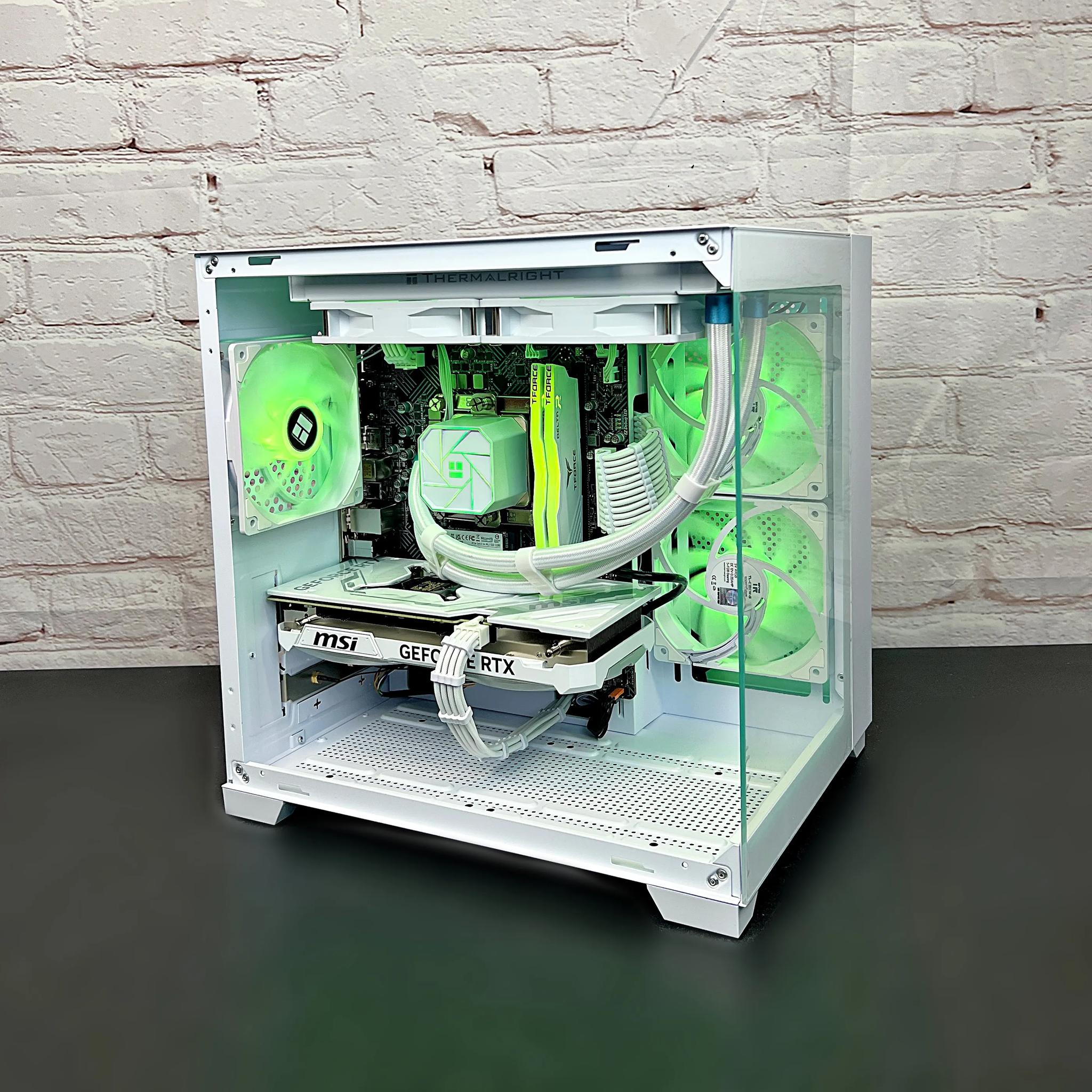 Liquid Cooled RTX 4070 Intel i5 12600K 32GB RAM 1TB M.2 Win 11 Gaming PC