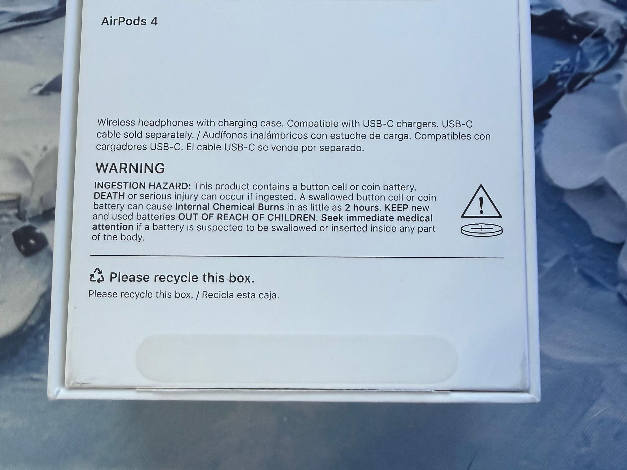 Brand new Airpods 4 Never Used