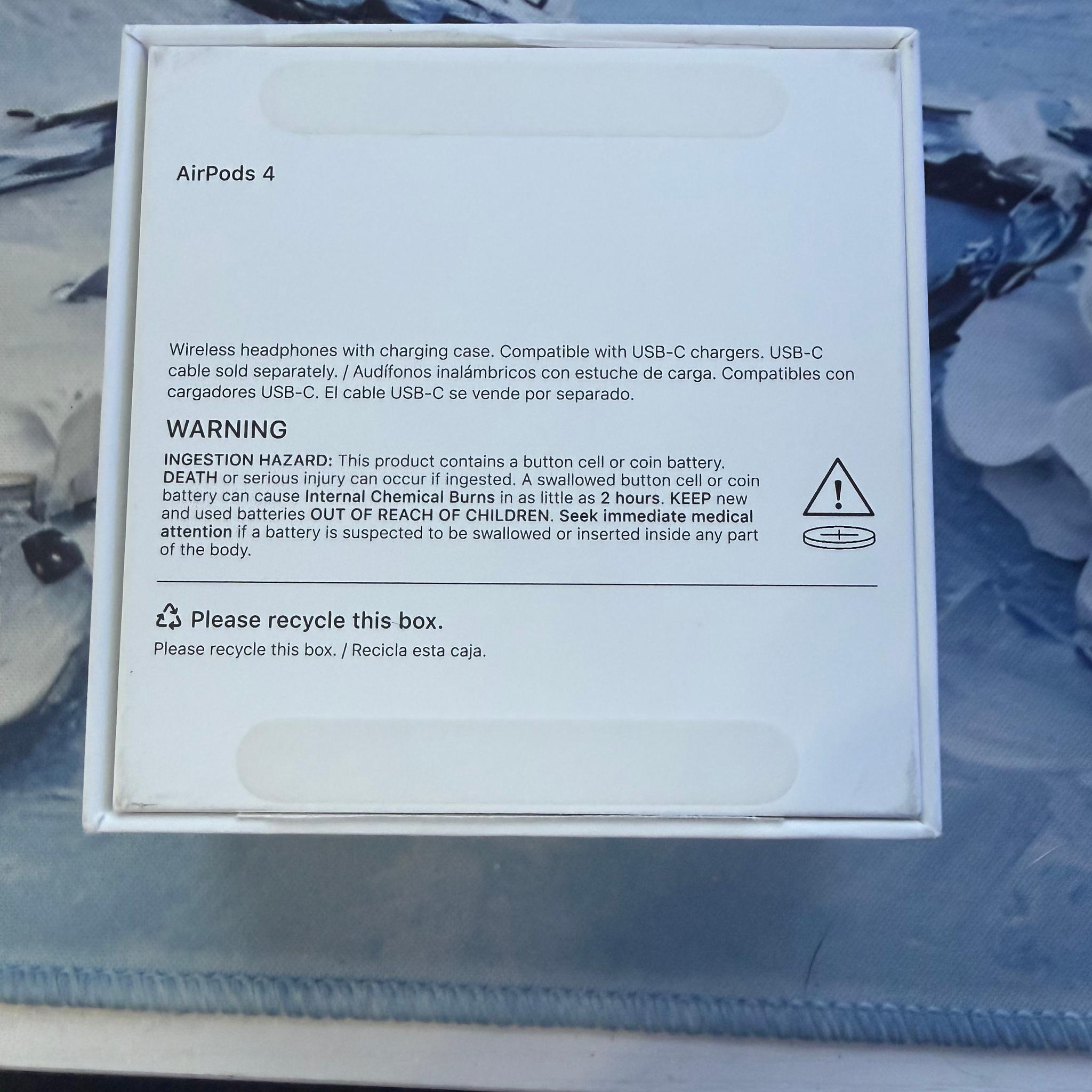 Brand new Airpods 4 Never Used