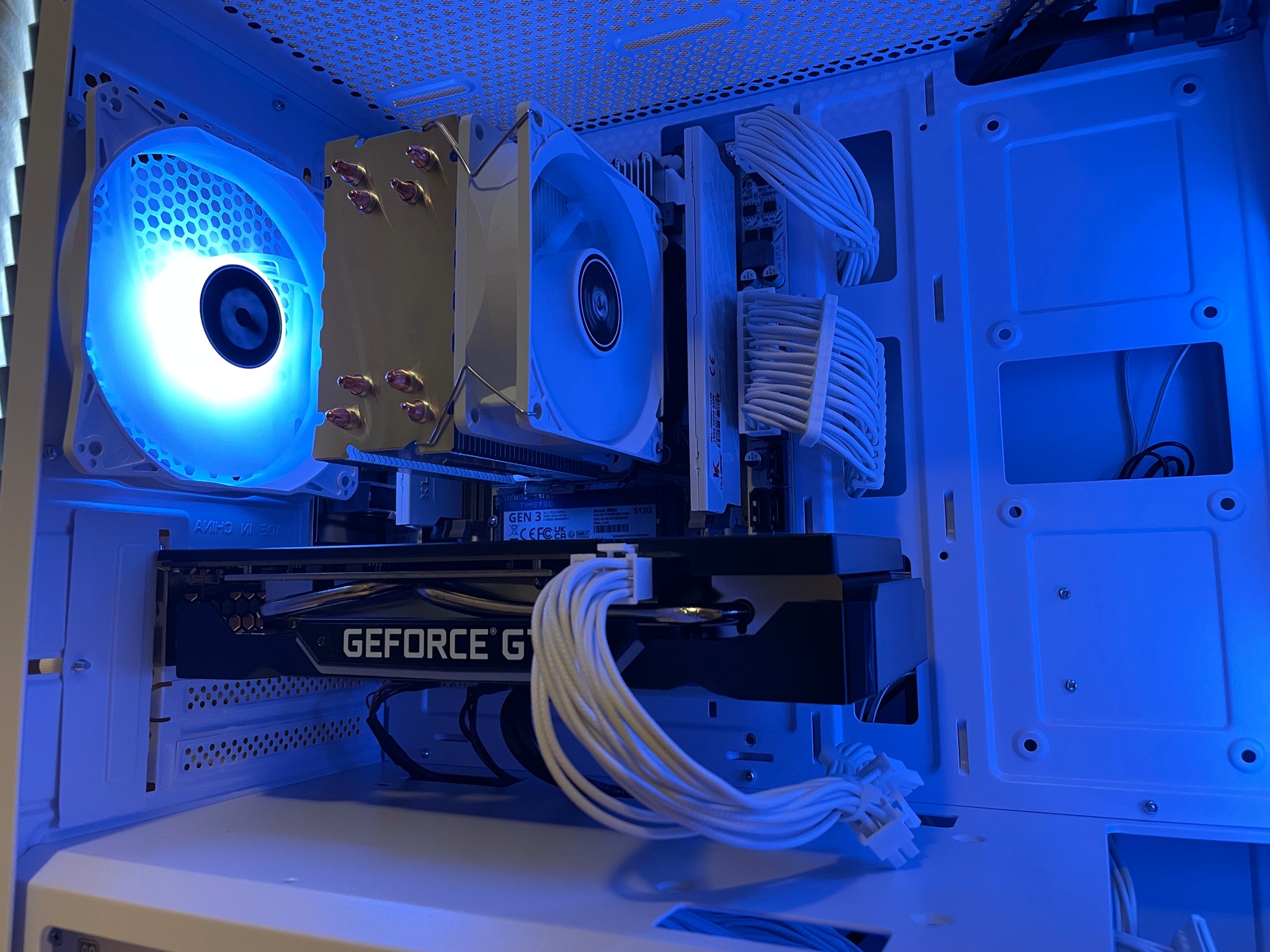 White Budget Gaming PC (Xeon E5-2630 V4 | GTX 1660 Super | 32GB RAM | 512GB SSD | Wifi)