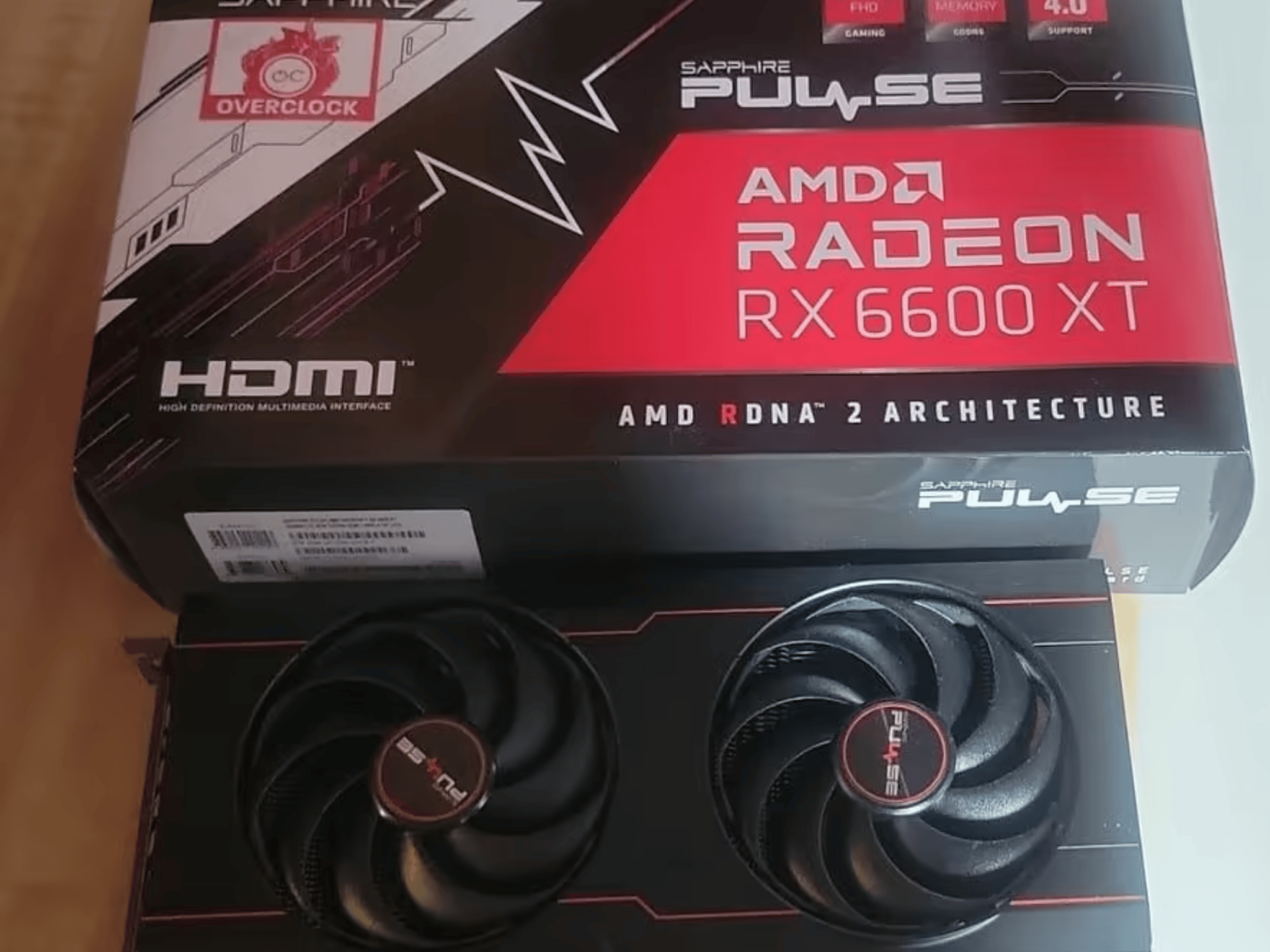 Sapphire Pulse RX 6600 XT 8GB