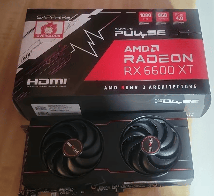 Sapphire Pulse RX 6600 XT 8GB