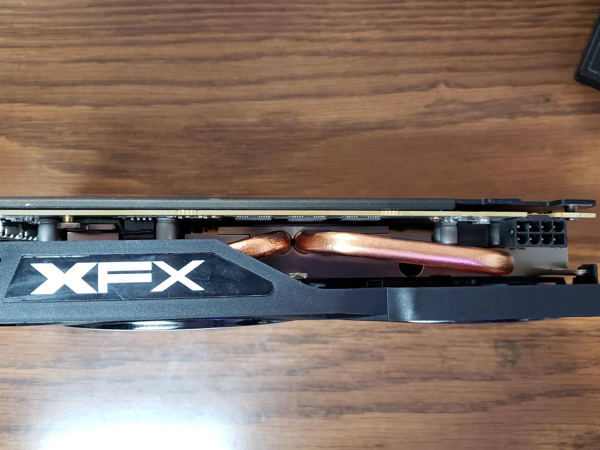 XFX RX 570 graphics card 8gb mem