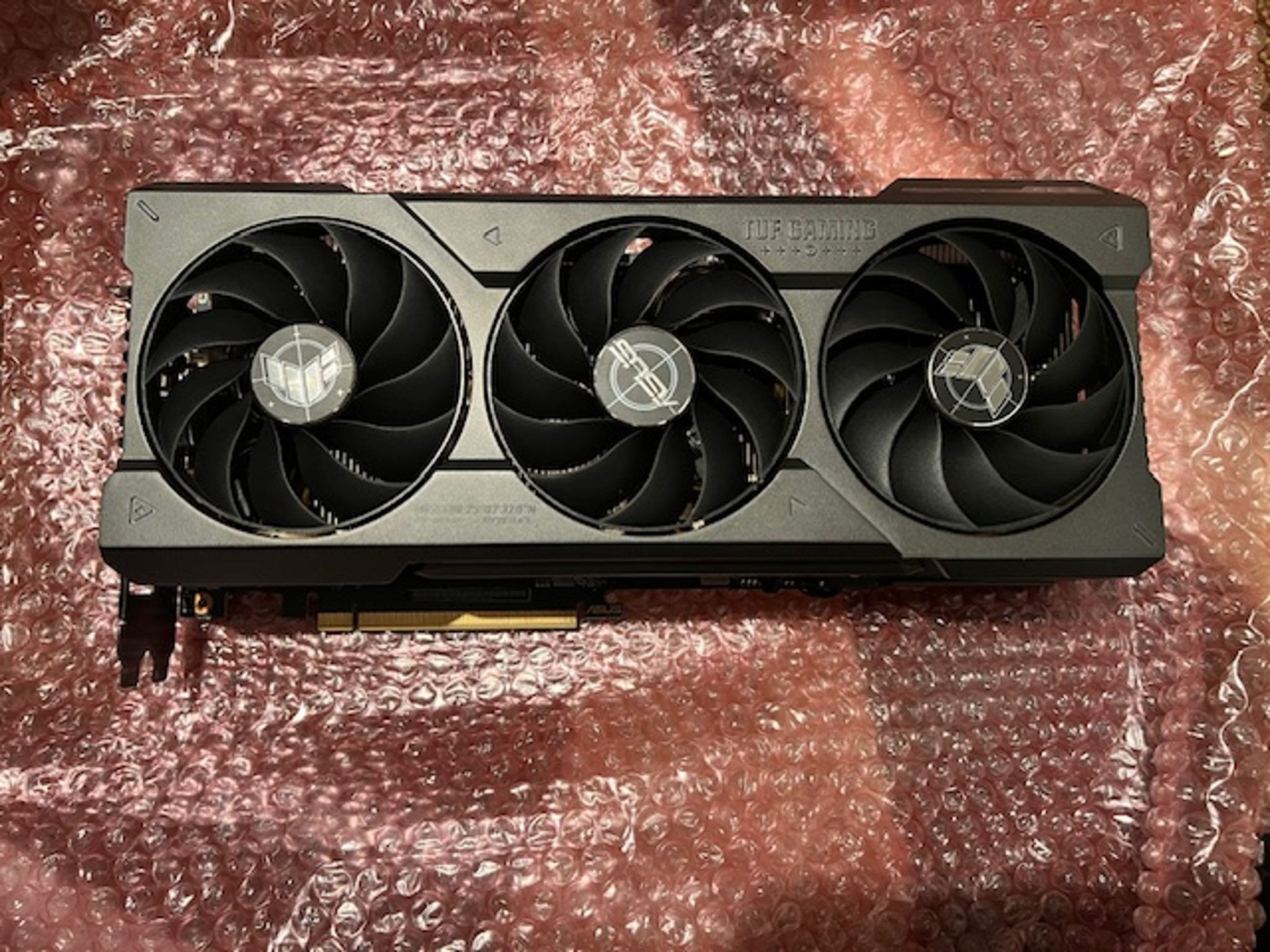 ASUS NVIDIA GeForce RTX 4070 Ti TUF Gaming Overclocked Triple Fan 12GB GDDR6X PCIe 4.0 Graphics Card