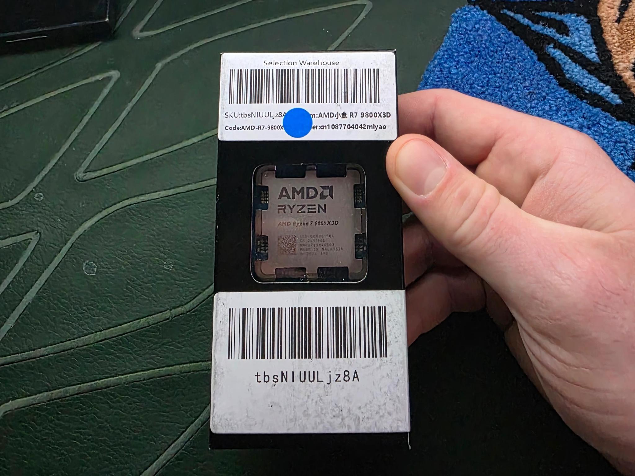 BNIB - Bulk packaging - 9800x3d