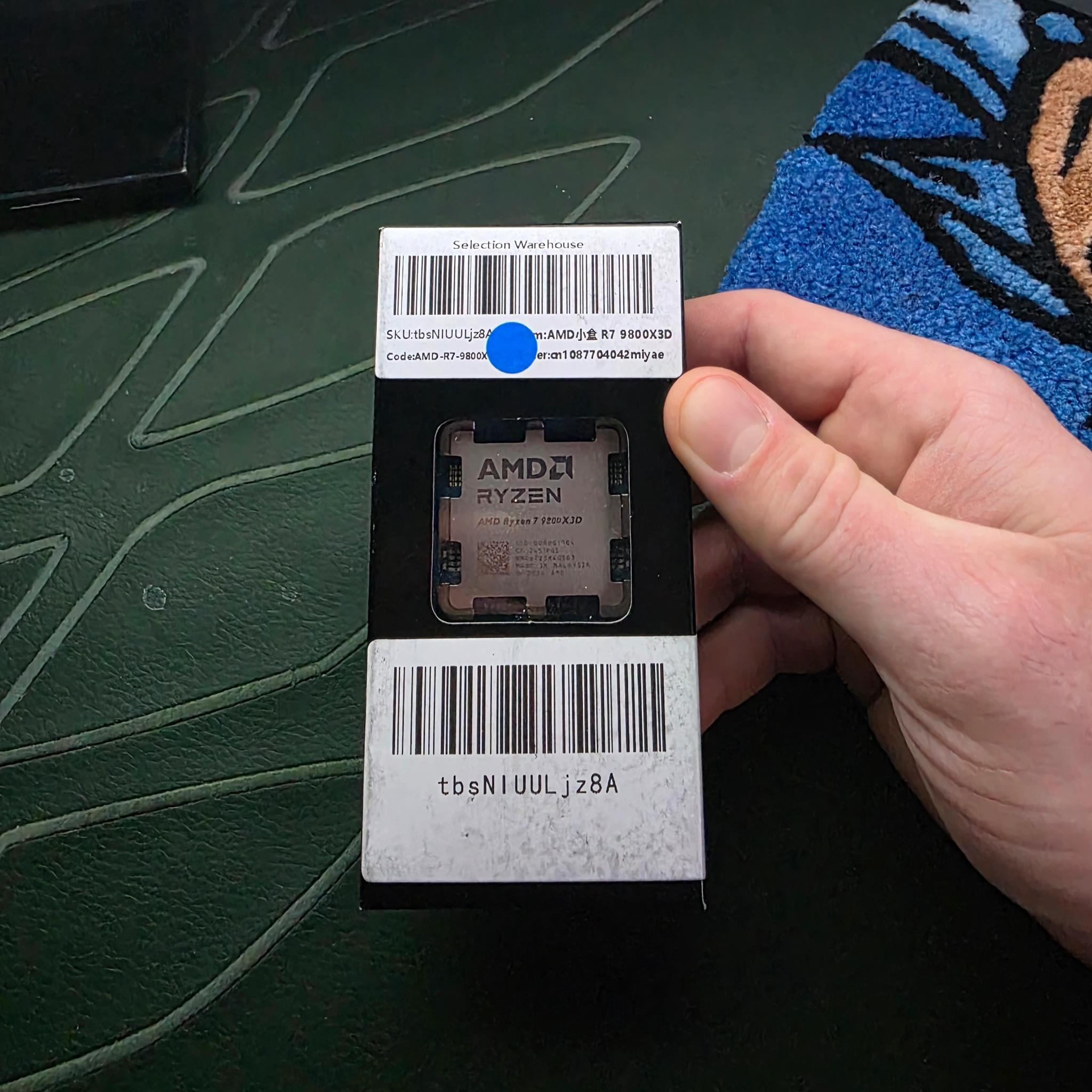 BNIB - Bulk packaging - 9800x3d