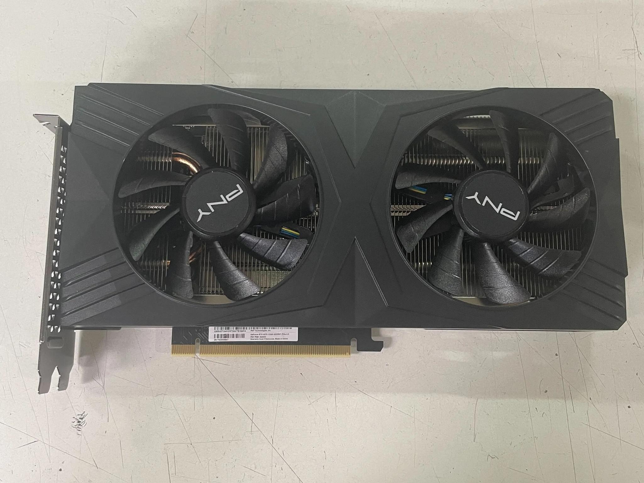 PNY RTX 4070 12GB- SN : Y623039647