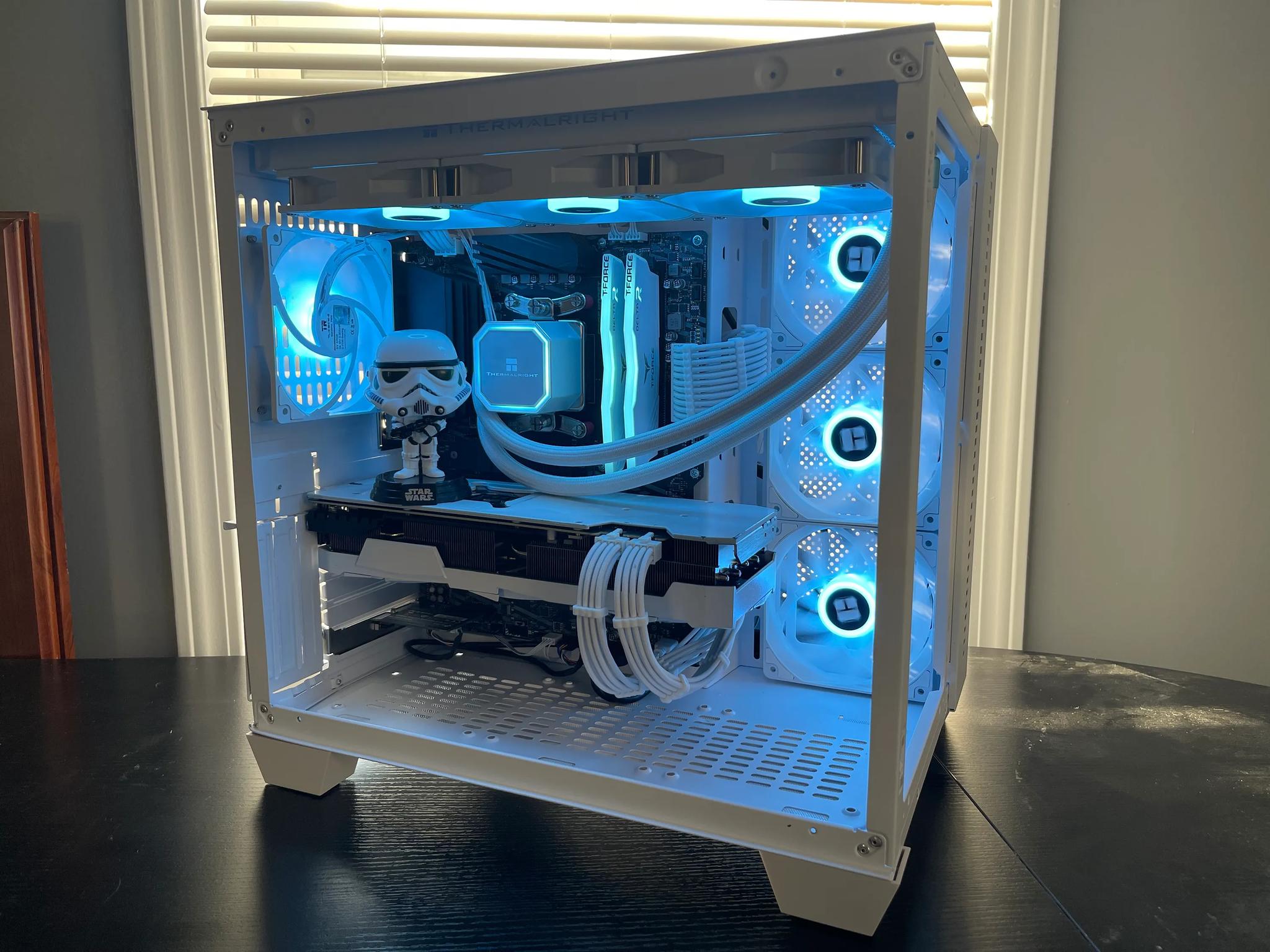 ⚪Stormtrooper⚫🌊Liquid Cooled🌊 RTX 3080 | Ryzen 7 5800X | 1TB NVME | 32GB RAM