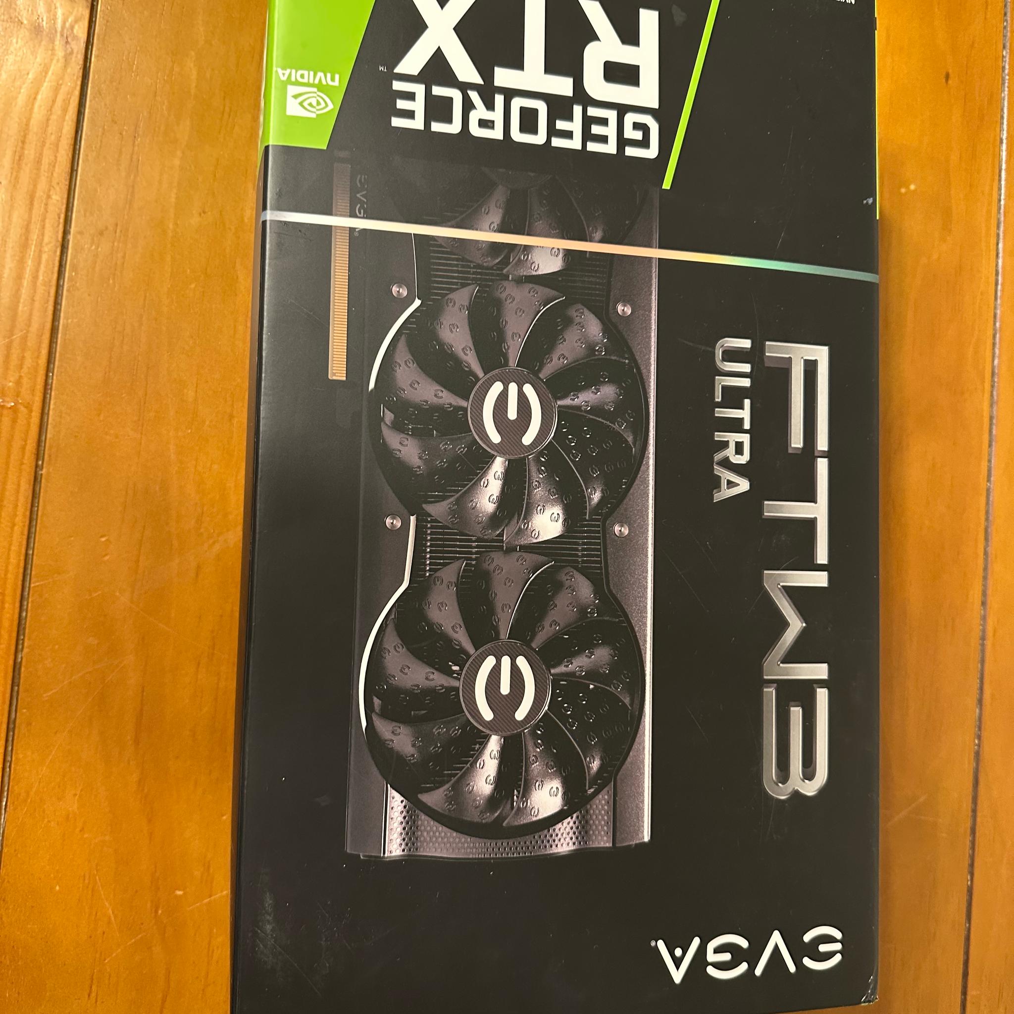 EVGA GeForce RTX 3060 Ti FTW3 ULTRA GAMING 8GB GDDR6 GPU (ORIGINAL BOX INCLUDED)