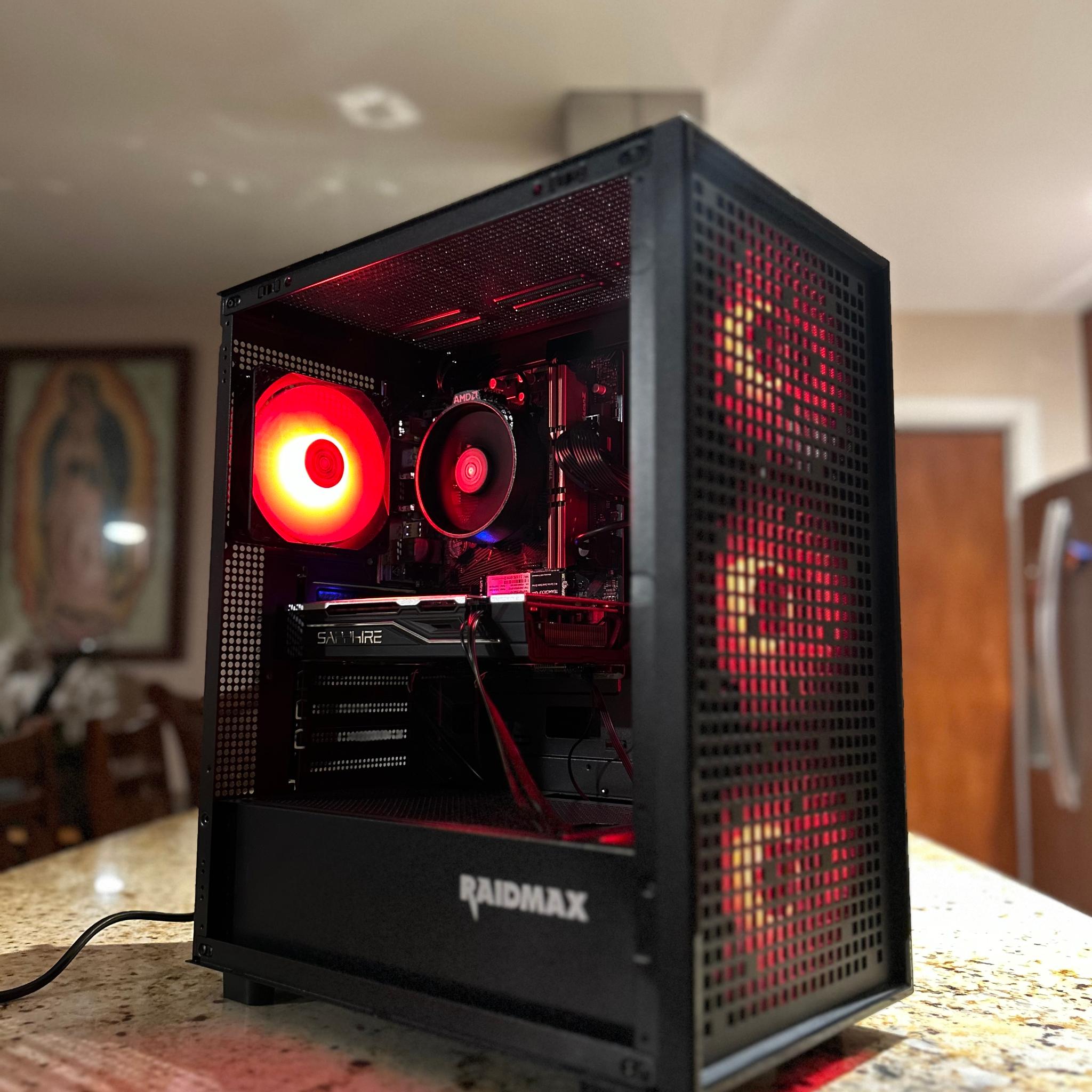 Budget Gaming PC | RX 580 8GB | RYZEN 5 3600 | 16GB RAM | 500GB SSD | WIN 11