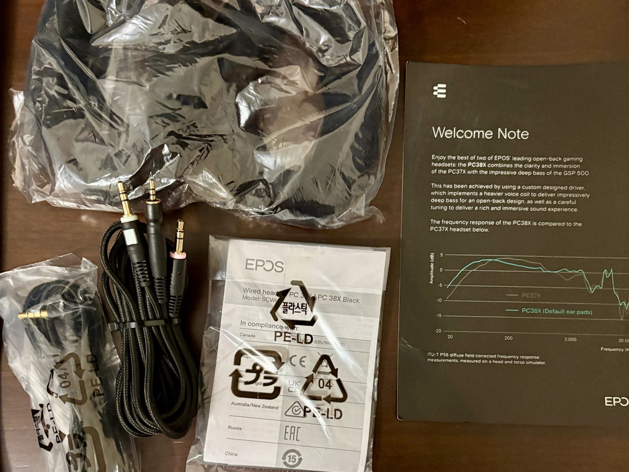 Drop + EPOS PC38X Gaming Headset