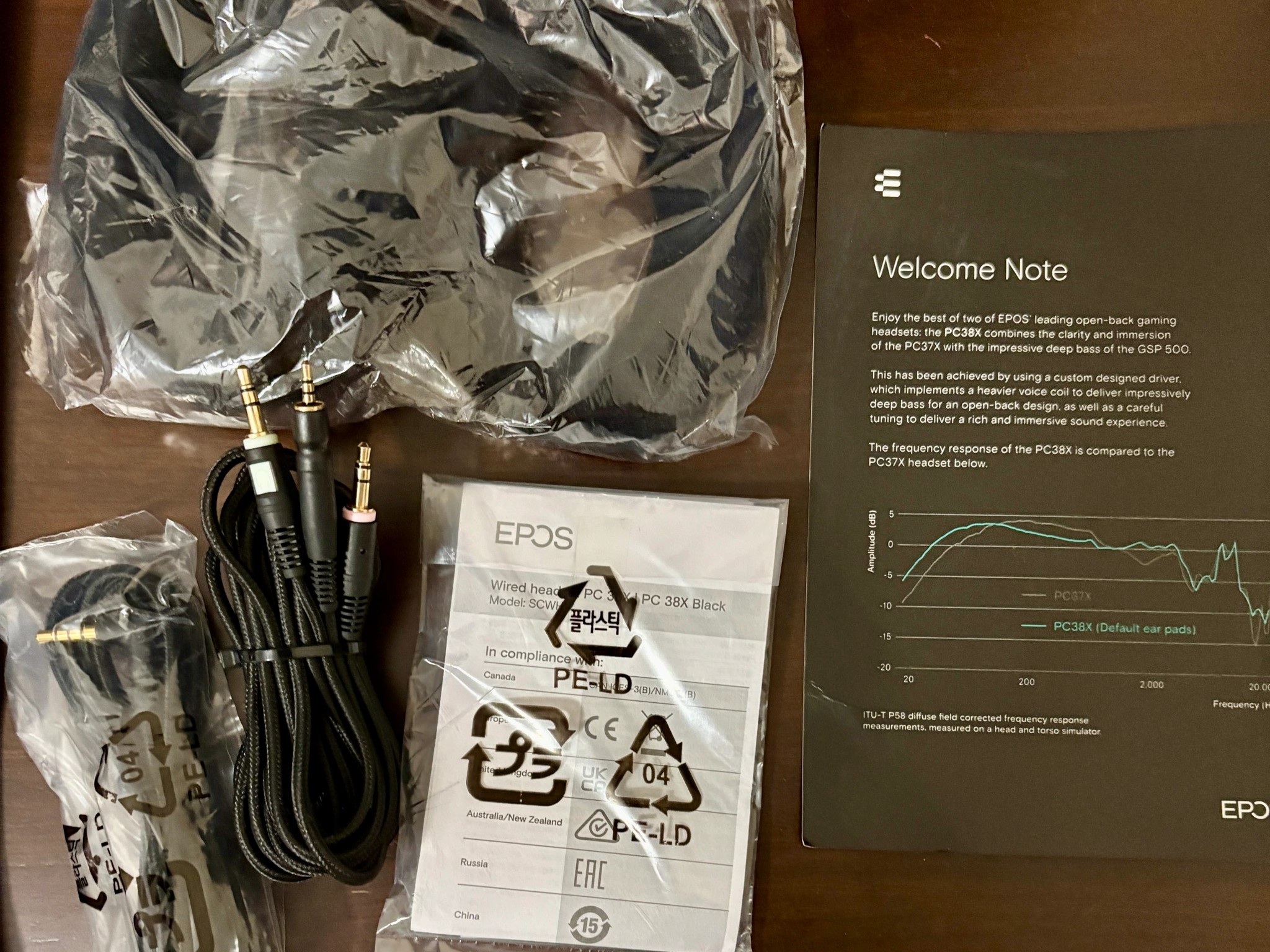 Drop + EPOS PC38X Gaming Headset