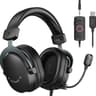 Wired Gaming Headset, USB Headphone with 7.1 Surround Sound, Detachable Microphone