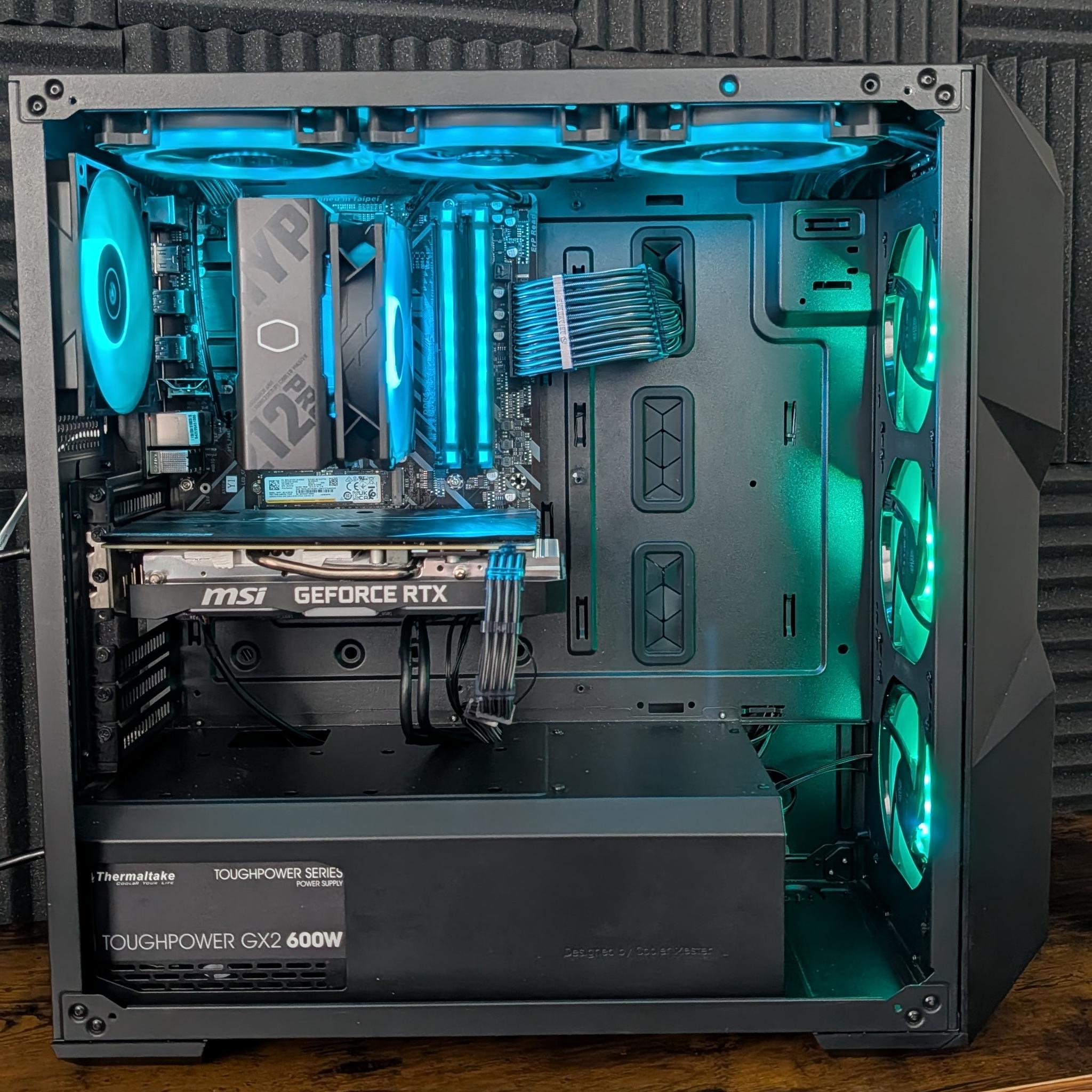 RTX 2060 Gaming PC – Ryzen 5 3600, 16GB RGB RAM, 512GB NVMe, WiFi + Bluetooth