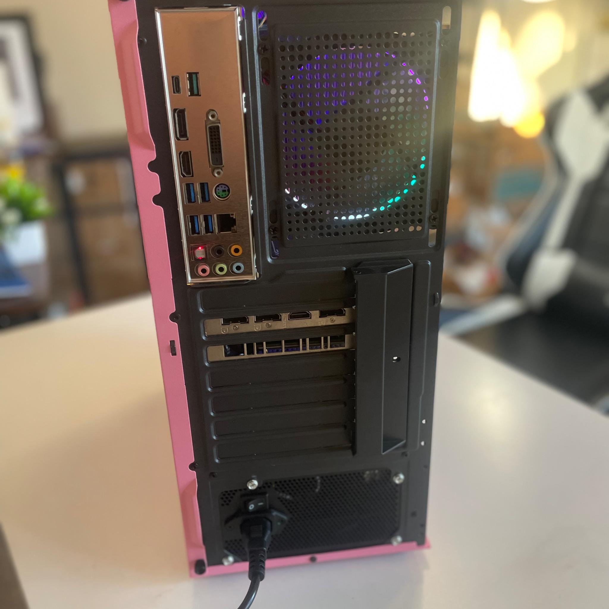 Pretty Pink PC 🌸 Intel I5 , 1660 Super 6GB , 512 GB NVME , 16 GB RAM