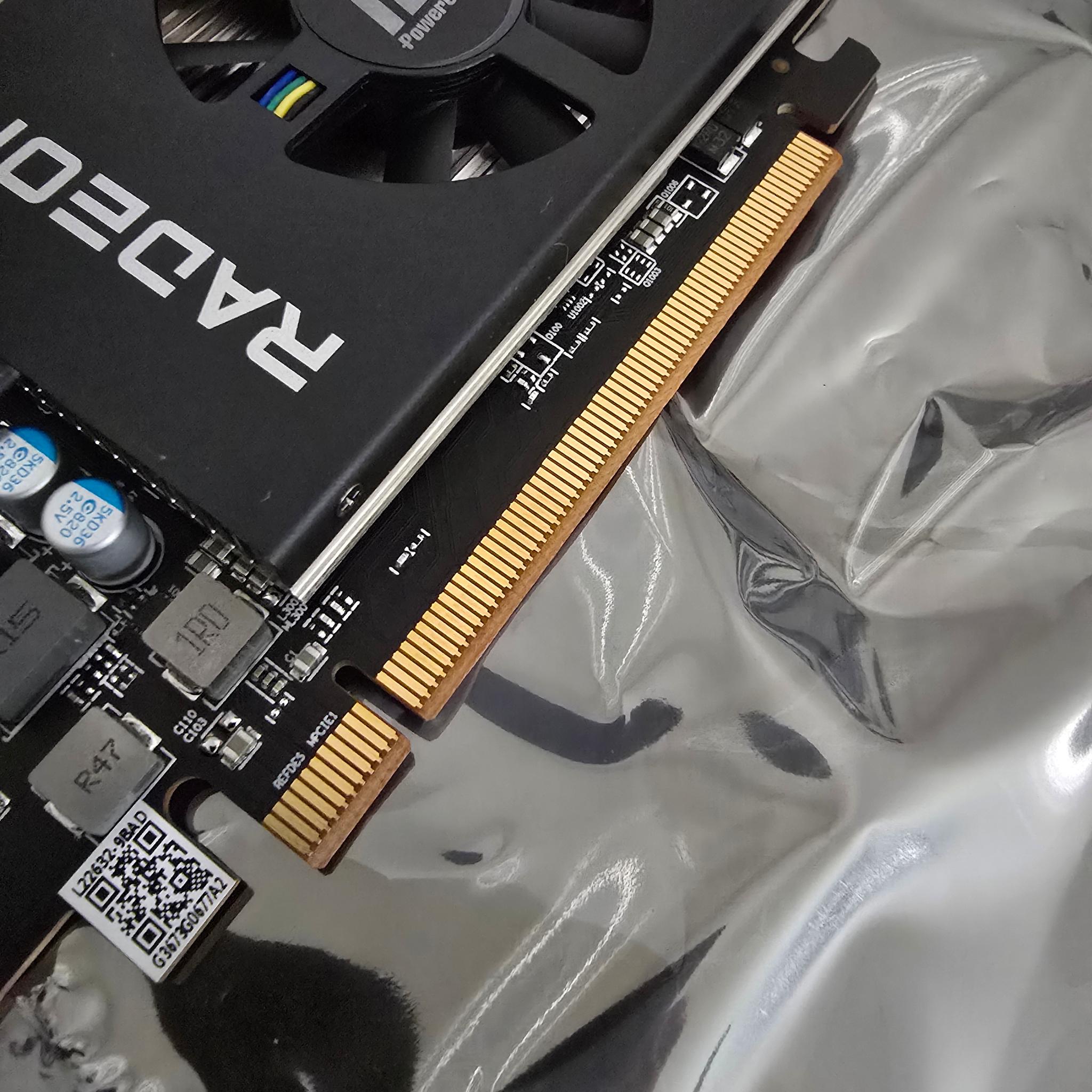 PowerColor Low Profile Radeon RX 6400 4Gb DDR6 no external power SFF single slot itx optiplex mini