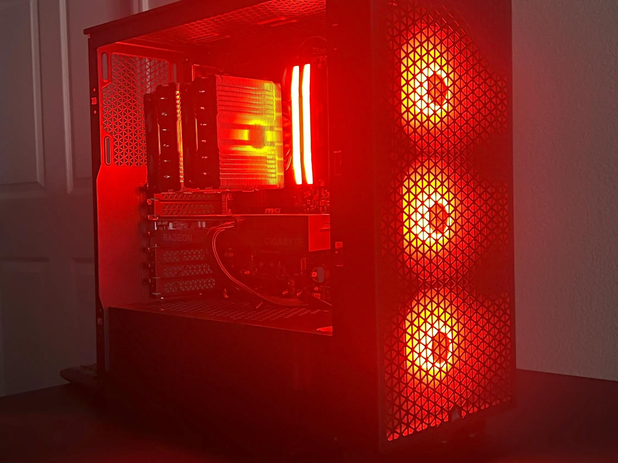 Beginner 1080p Gaming PC - Rx 6600 - Ryzen 5  7600x - 16 gb RAM