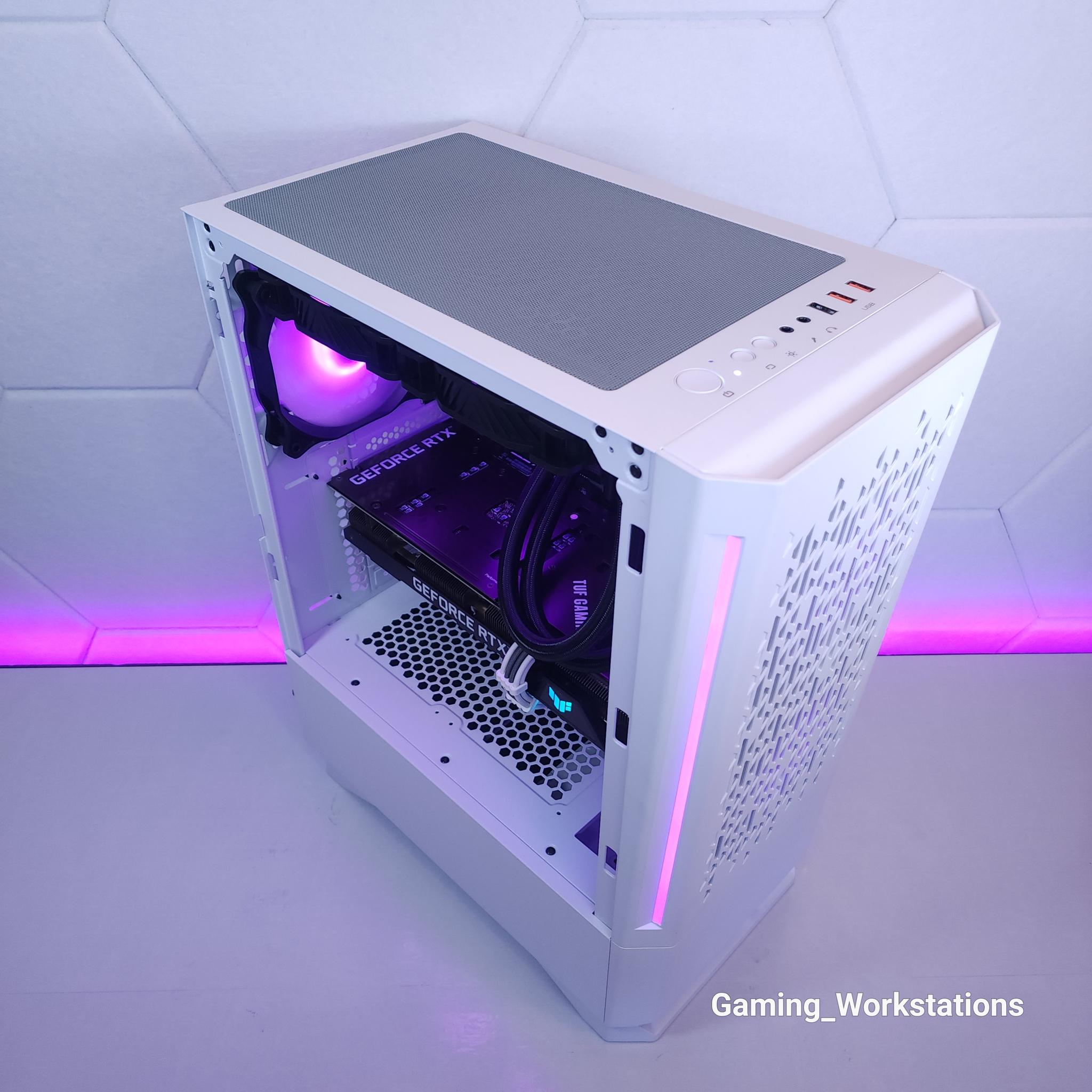 💜🤍RTX 3060Ti // Core i7 9700K // 16GB 3200MHz // 1TB NVMe Gen 3
