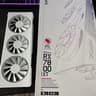 XFX RX 7800XT Magnetic Air white