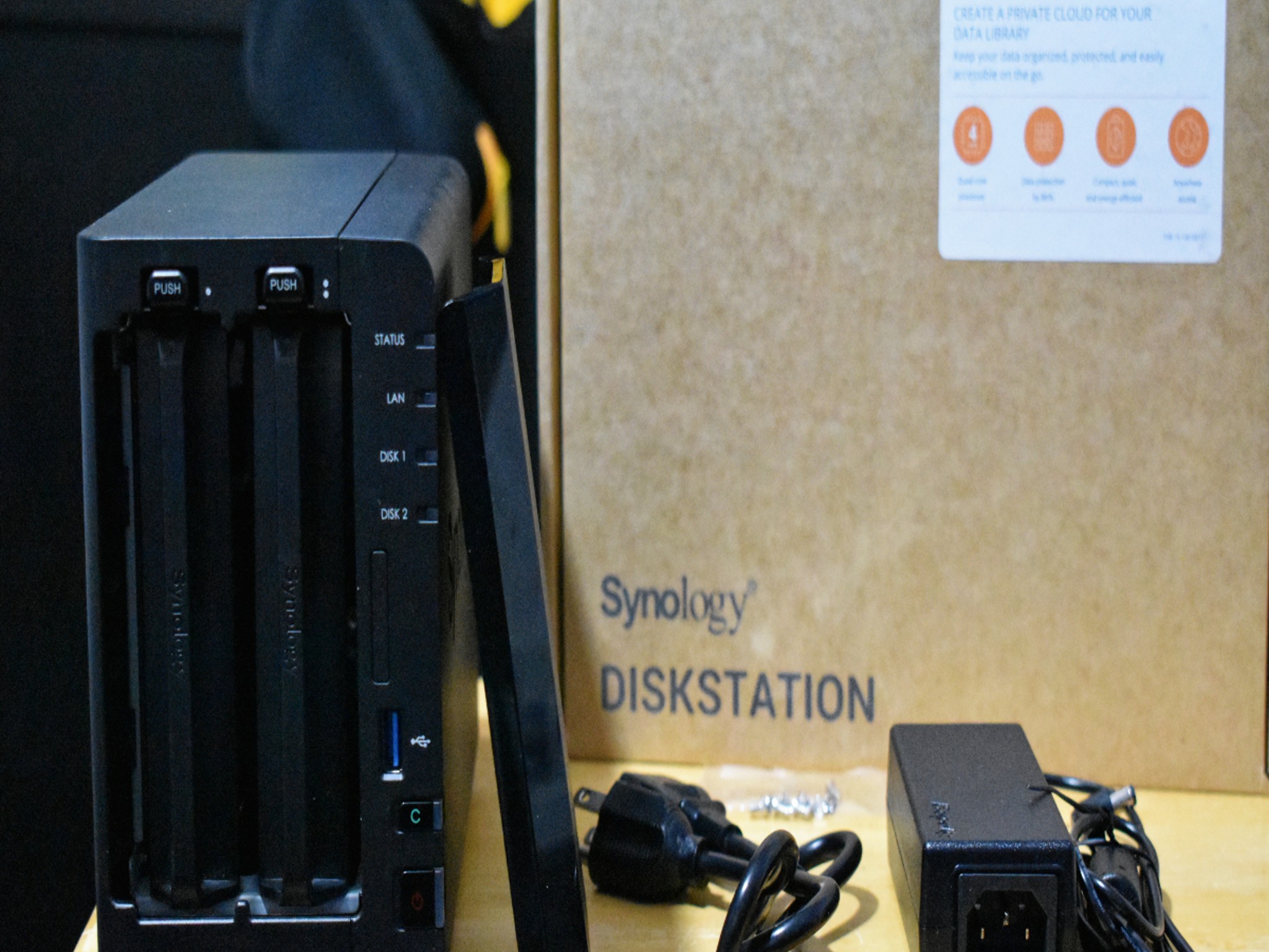 Synology 2-Bay NAS DS223 (No drives included)