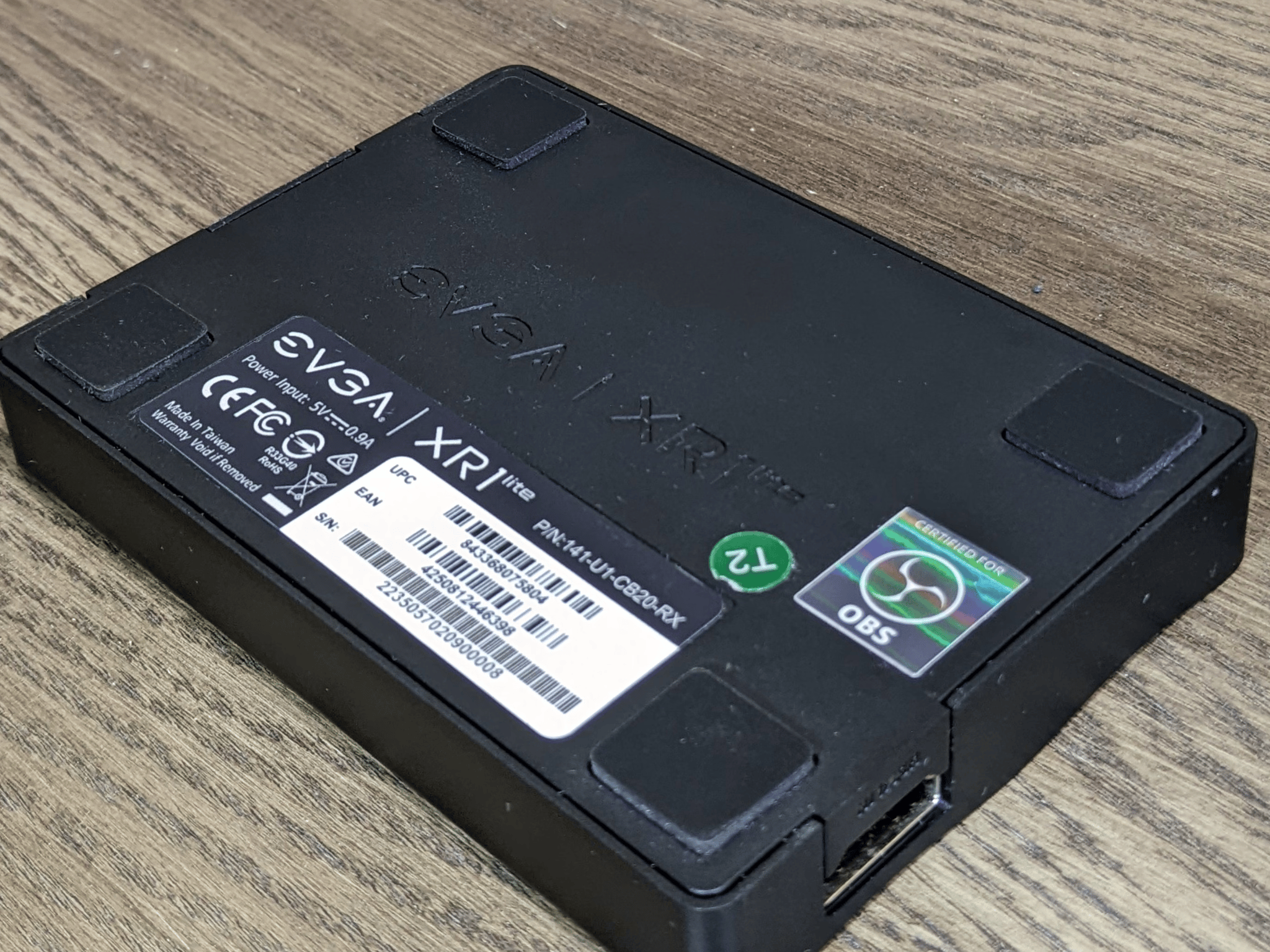 EVGA XR1 Lite 1080p60 Capture Card