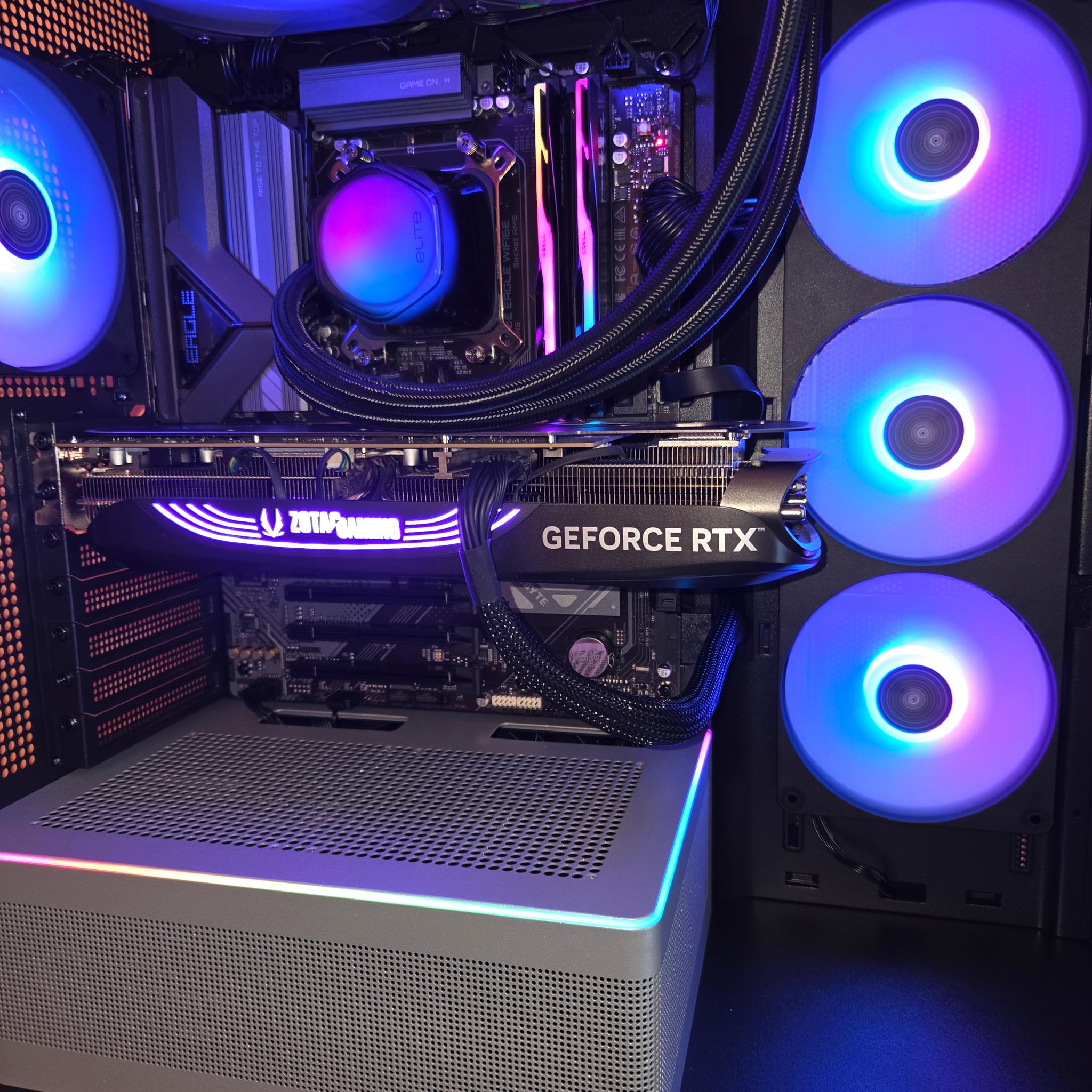 RYZEN 7 7700X3D | RTX 4080 SUPER | 32GB DDR5 | 1 TB SSD | 750W PSU