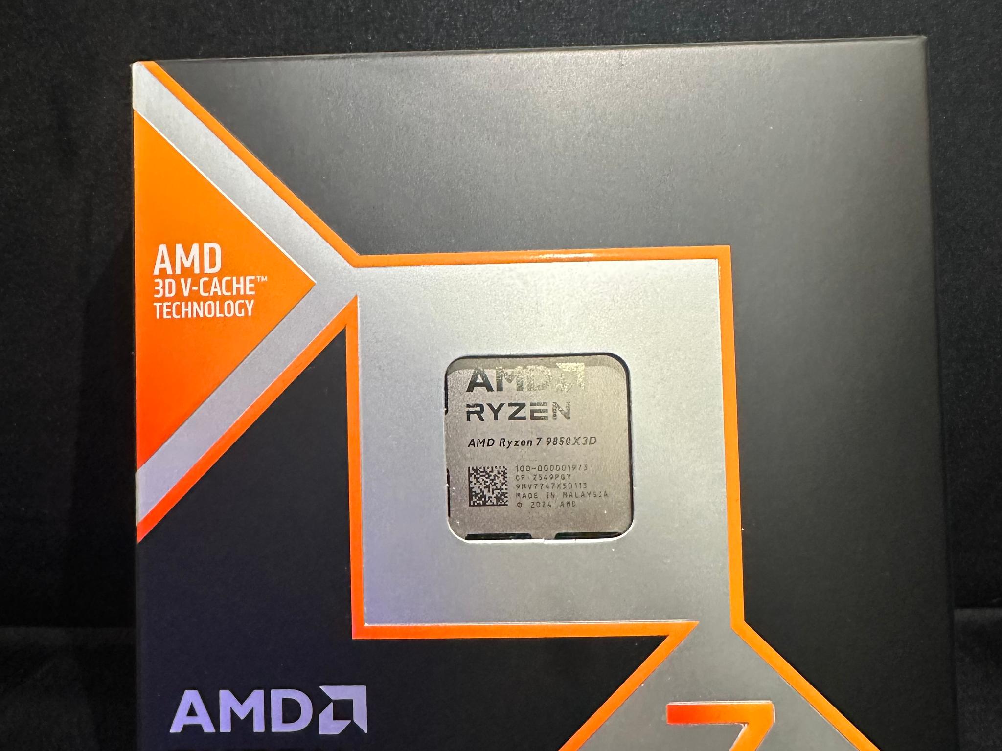 AMD Ryzen 7 9850X3D