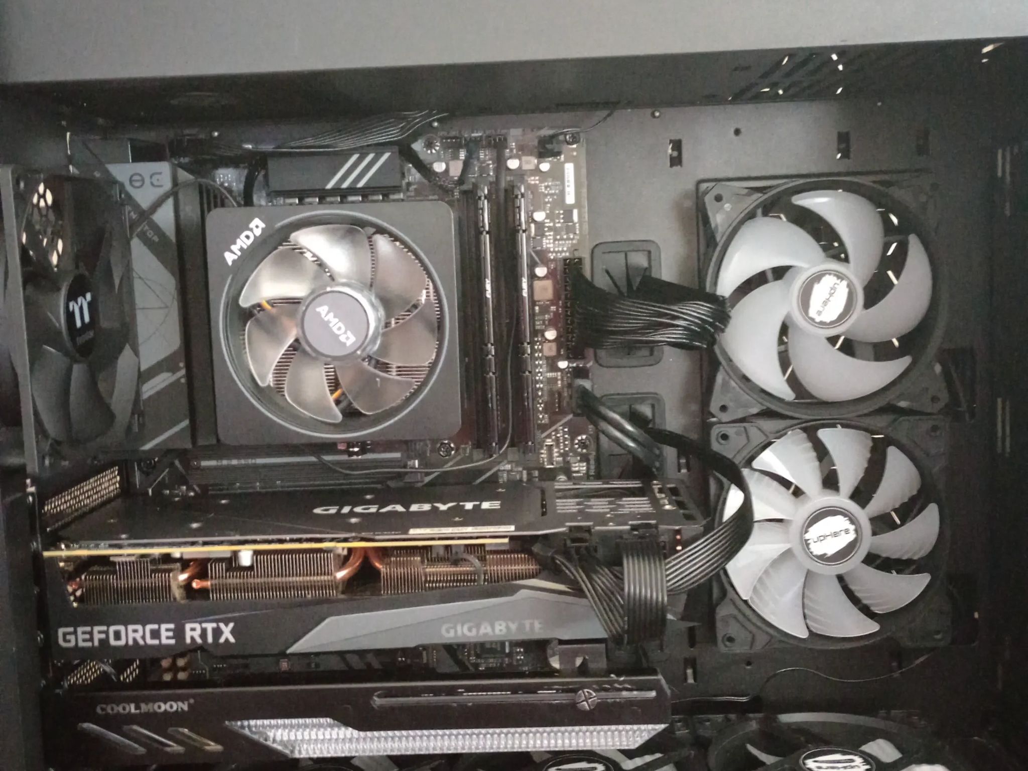 Ryzen 5 7500F, RTX 3060TI w/8gb VRAM, 16gb DDR5 RAM, 1TB SSD, 650 Watt PSU