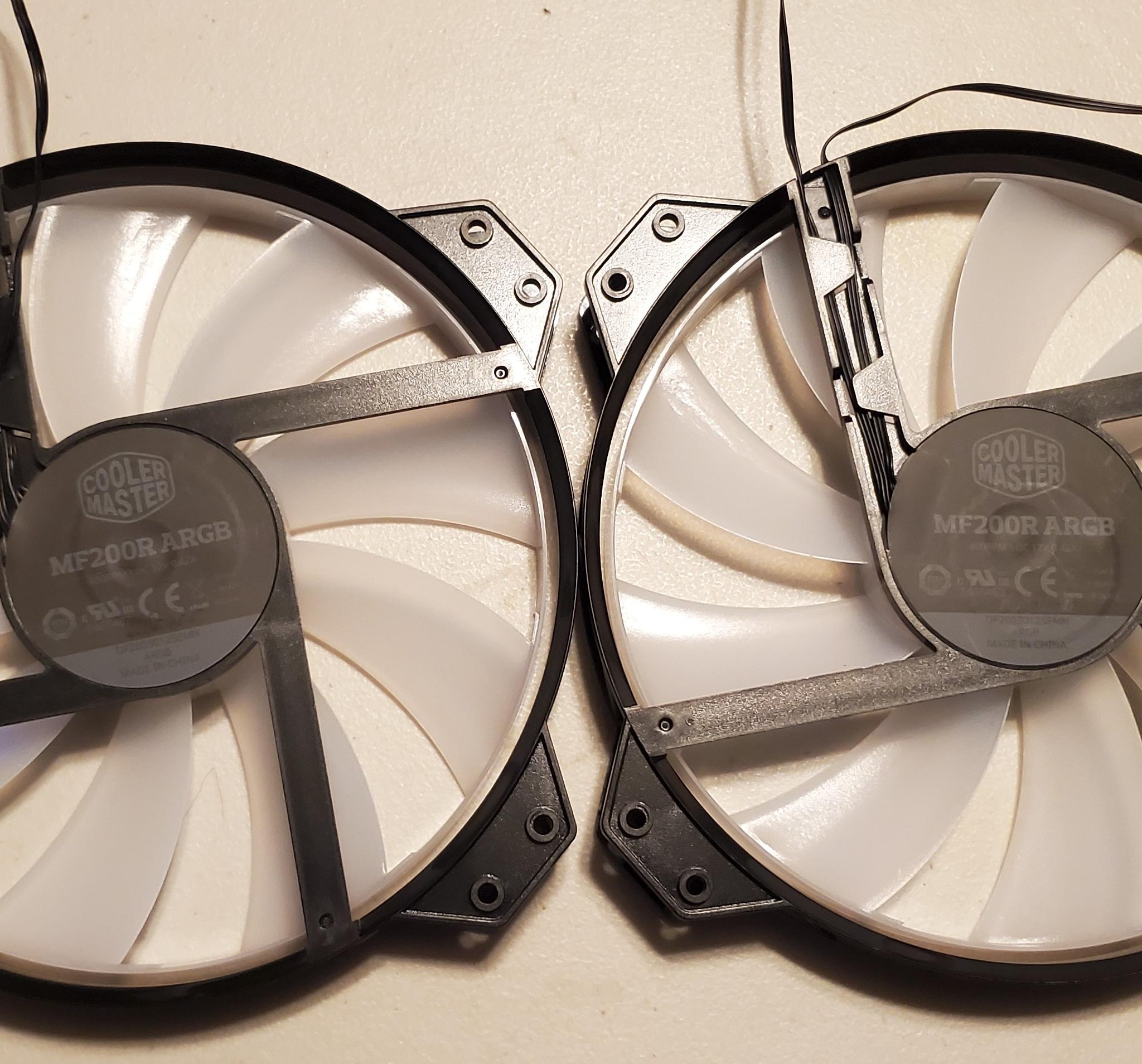 Cooler Master MF200R ARGB 3pin PWM Fans (2-Pack)