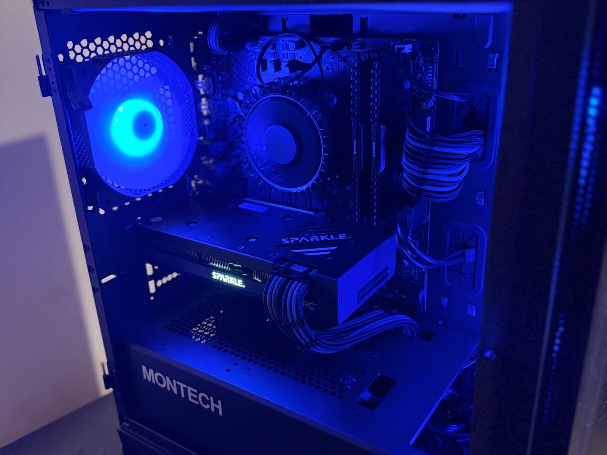 Gaming Pc intel I3-12100F, Intel Arc A750, 32 GB DDR4, 1TB m.2 SSD