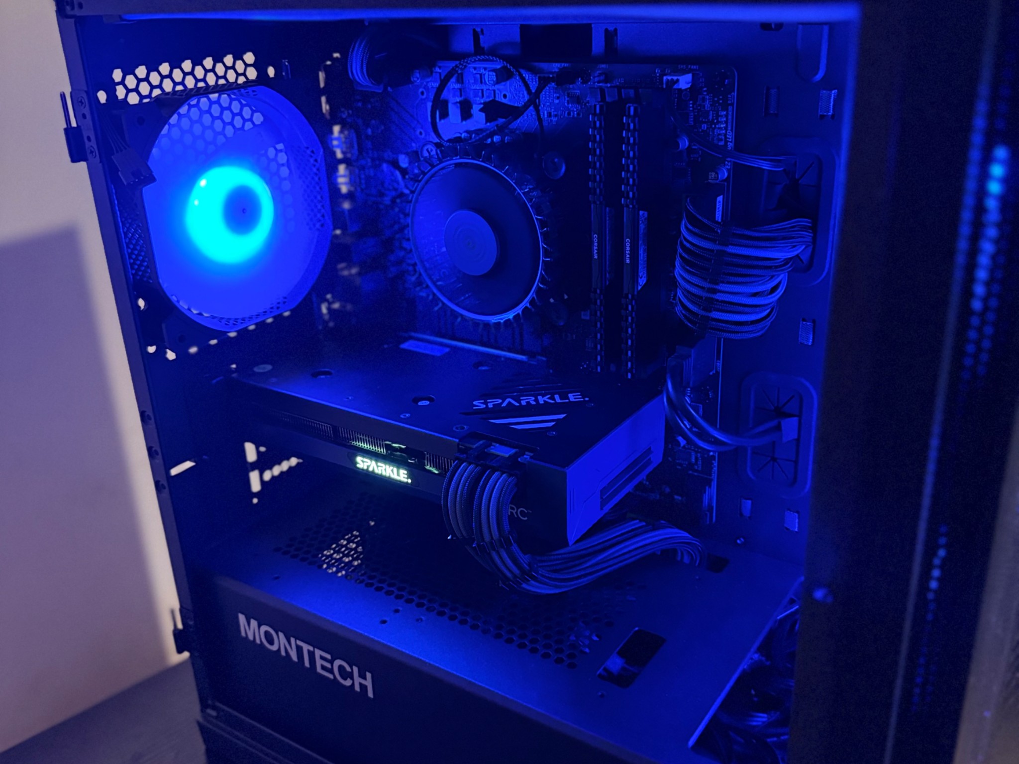 Gaming Pc intel I3-12100F, Intel Arc A750, 32 GB DDR4, 1TB m.2 SSD