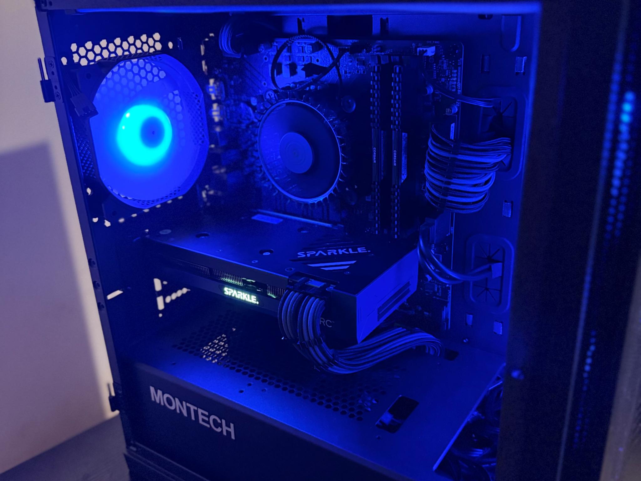 Gaming Pc intel I3-12100F, Intel Arc A750, 32 GB DDR4, 1TB m.2 SSD