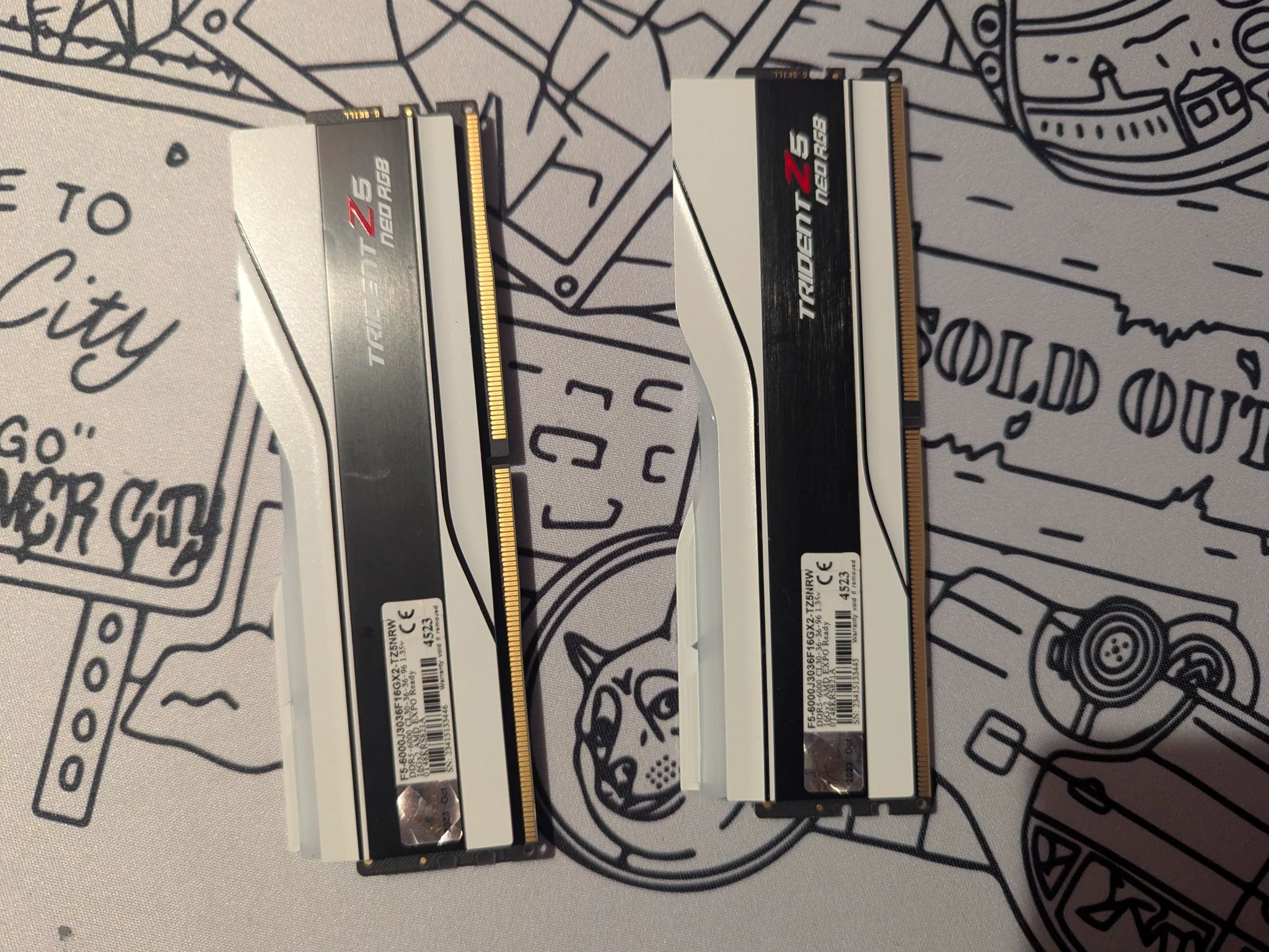 G.Skill Trident Z 32GB(2x16) 6000Mghz