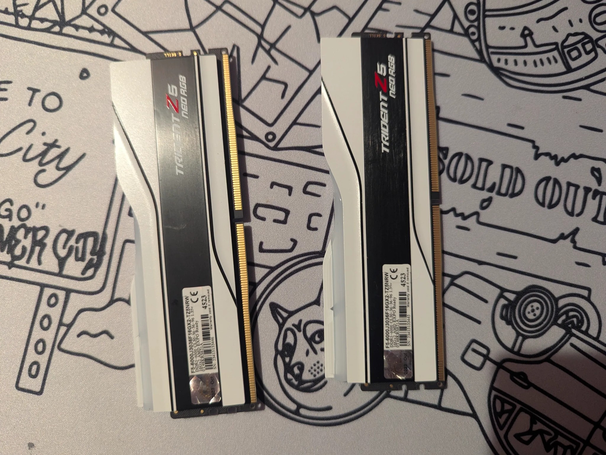 G.Skill Trident Z 32GB(2x16) 6000Mghz