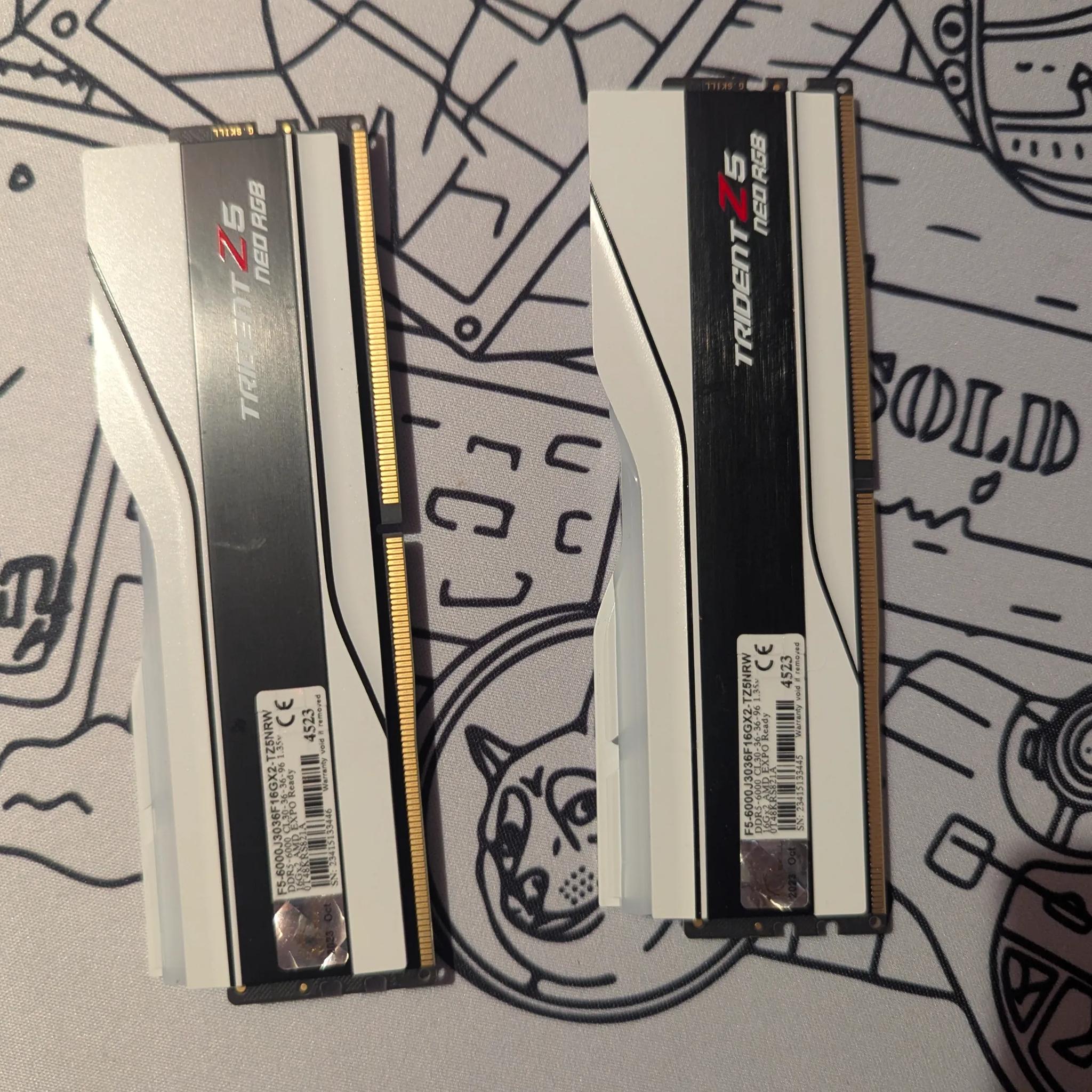 G.Skill Trident Z 32GB(2x16) 6000Mghz