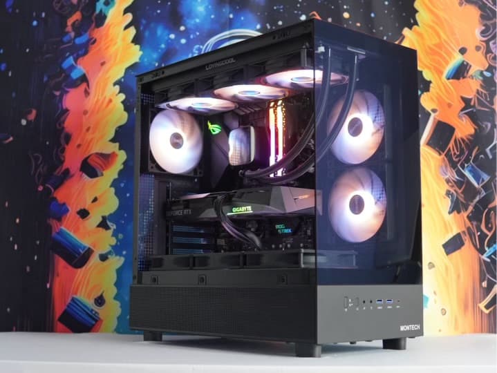 Gigabyte 3060| Gaming PC | Ryzen 5 3600|16GB Ram|1.5TB Storage|Wifi|BT