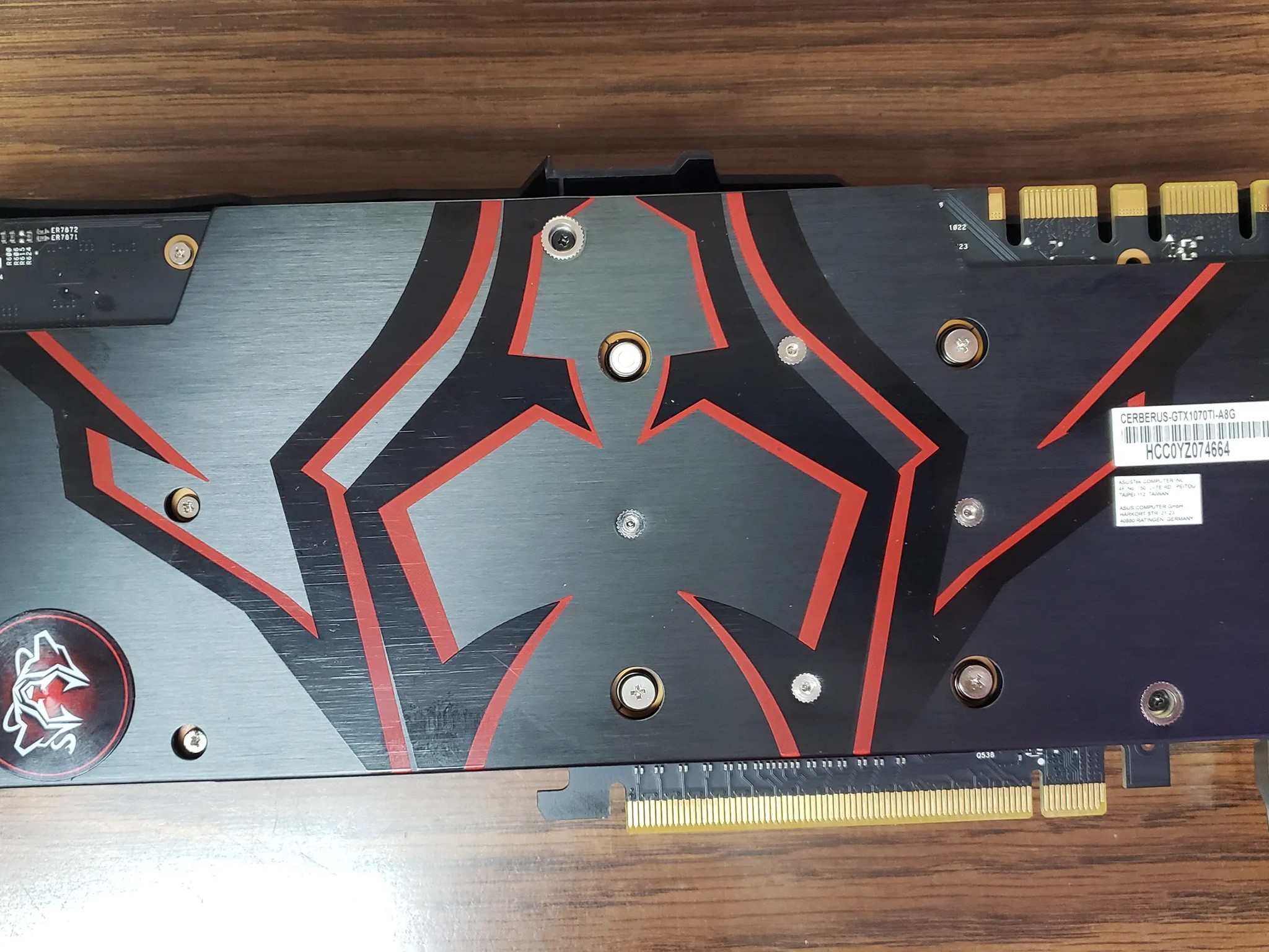 Asus Cerberus GTX 1070 Ti graphics card