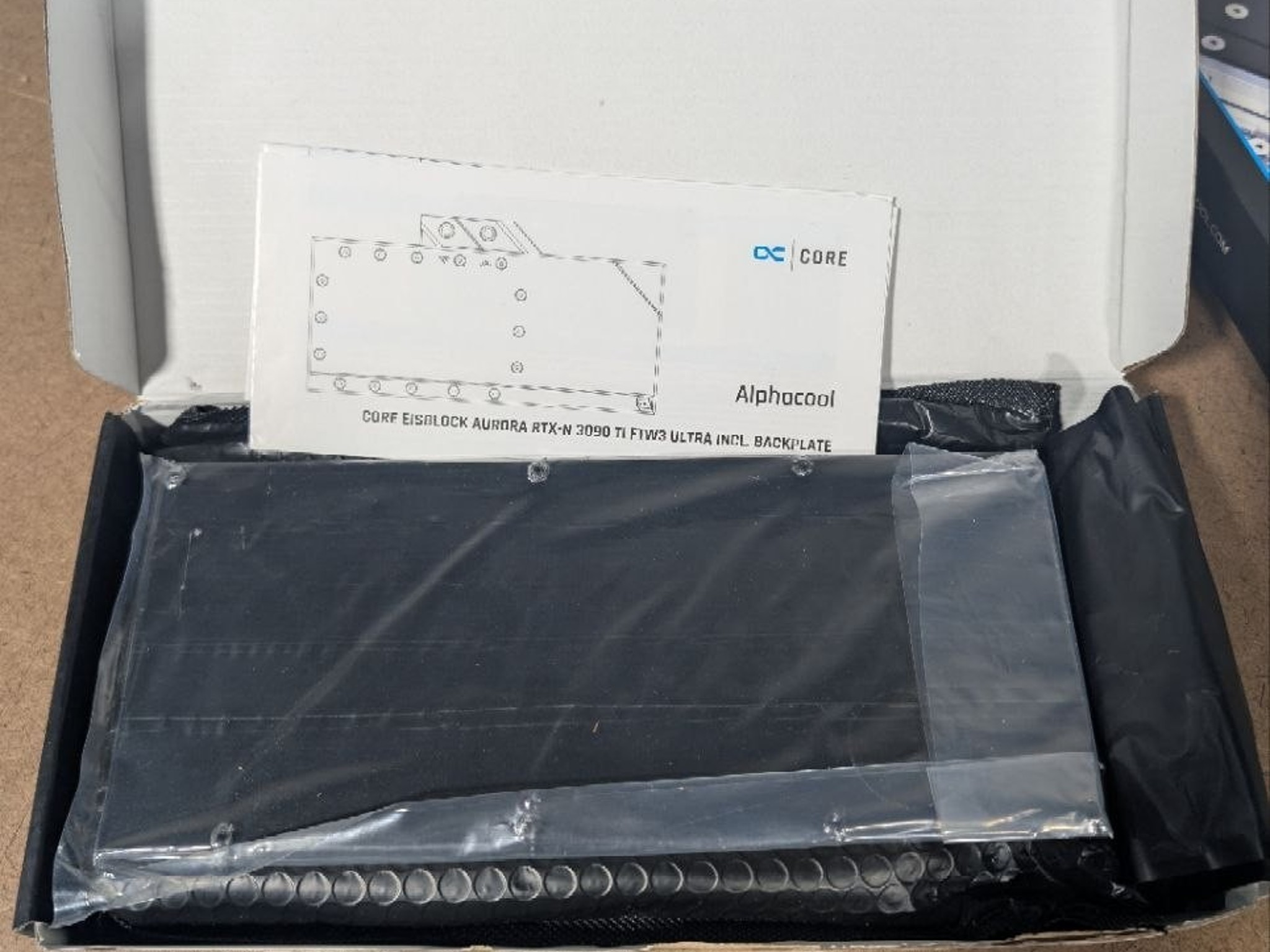 Alphacool Eisblock Aurora Acryl GPX-N RTX 3090 TI FTW3 Ultra with Backplate (130
