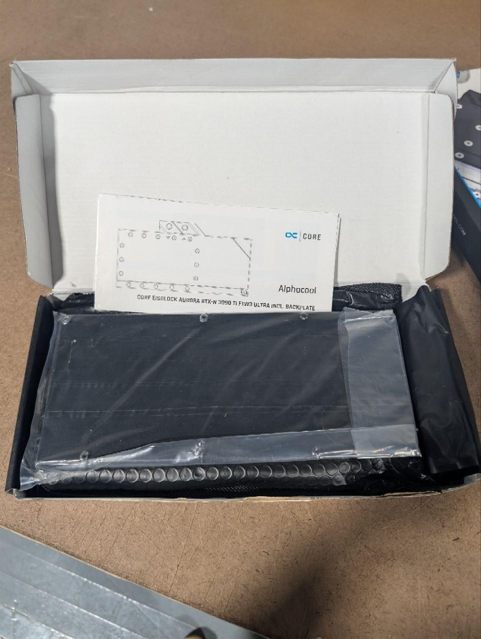 Alphacool Eisblock Aurora Acryl GPX-N RTX 3090 TI FTW3 Ultra with Backplate (130