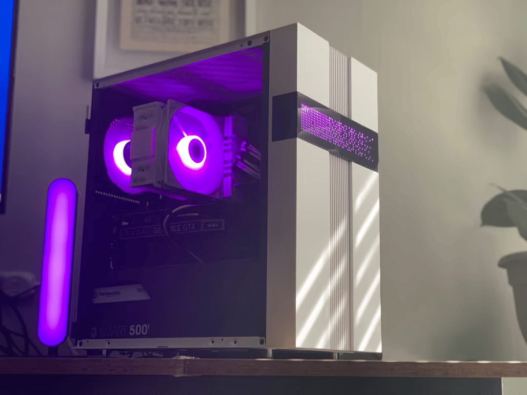 Entry Level White/Black Gaming PC (i5 6600 + GTX 1650)