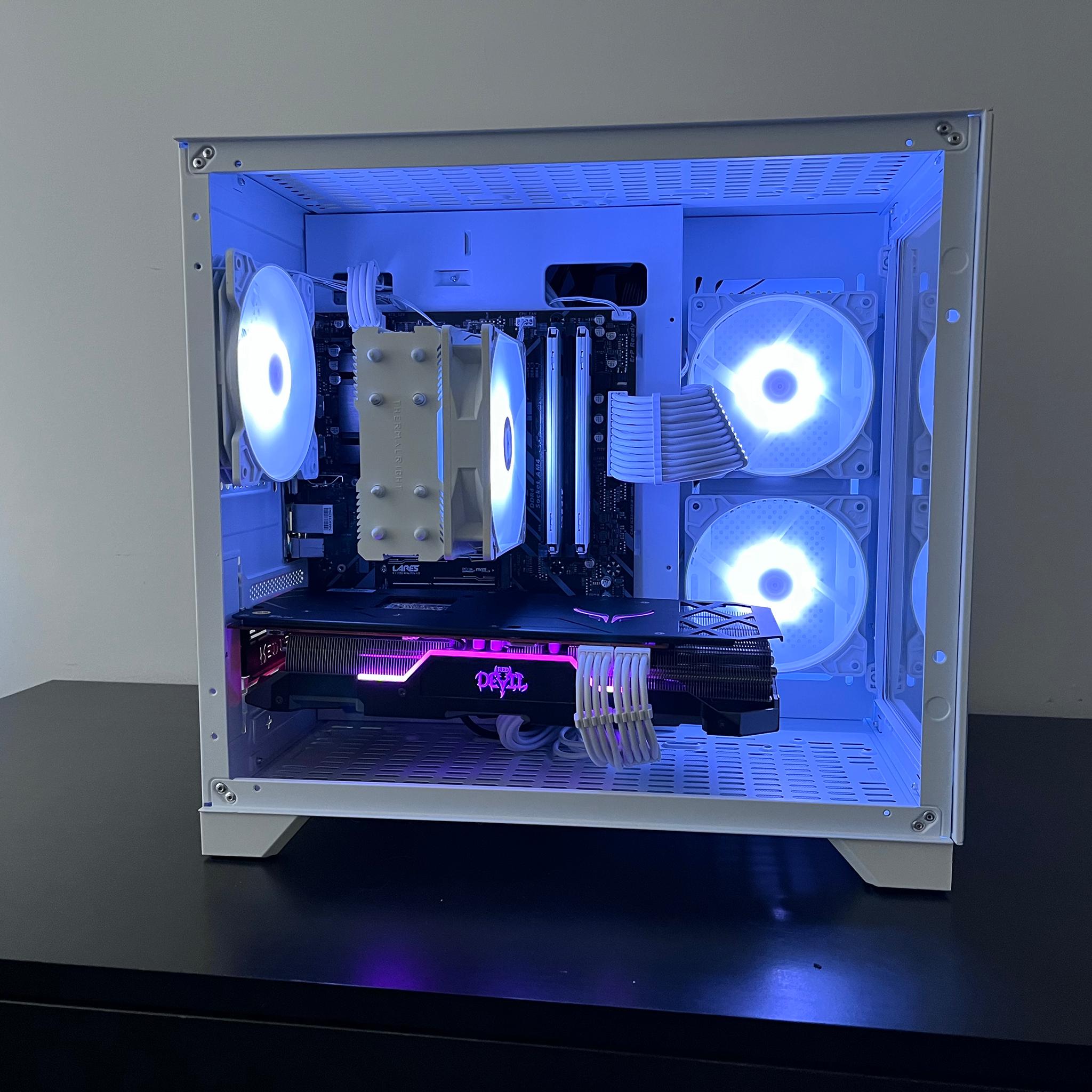 Black Friday Blowout! 🤍RX 5700XT●Ryzen 5 3600●1TB NVMe Gen4●16GB 3200MHz●1080p Gaming Computer