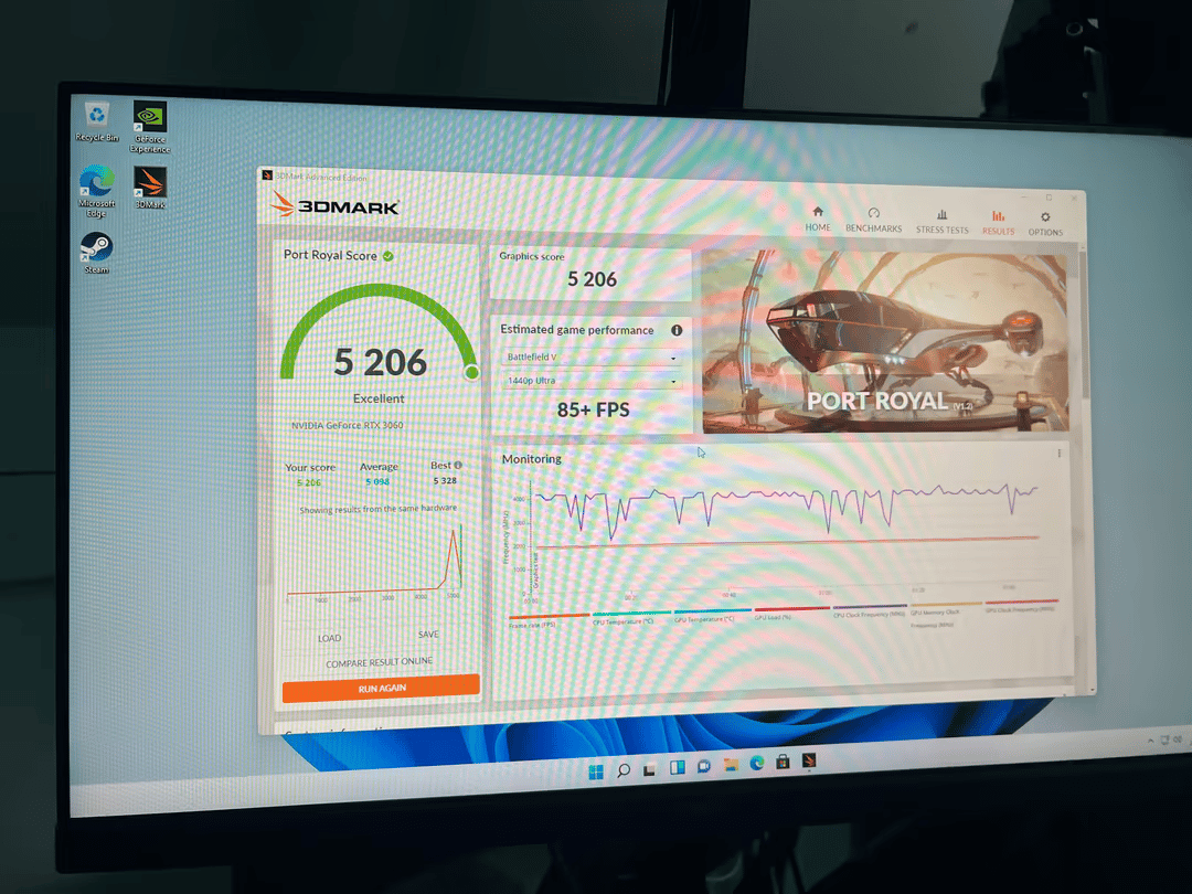 "Yin" RTX 3060 Core i5 12400f
