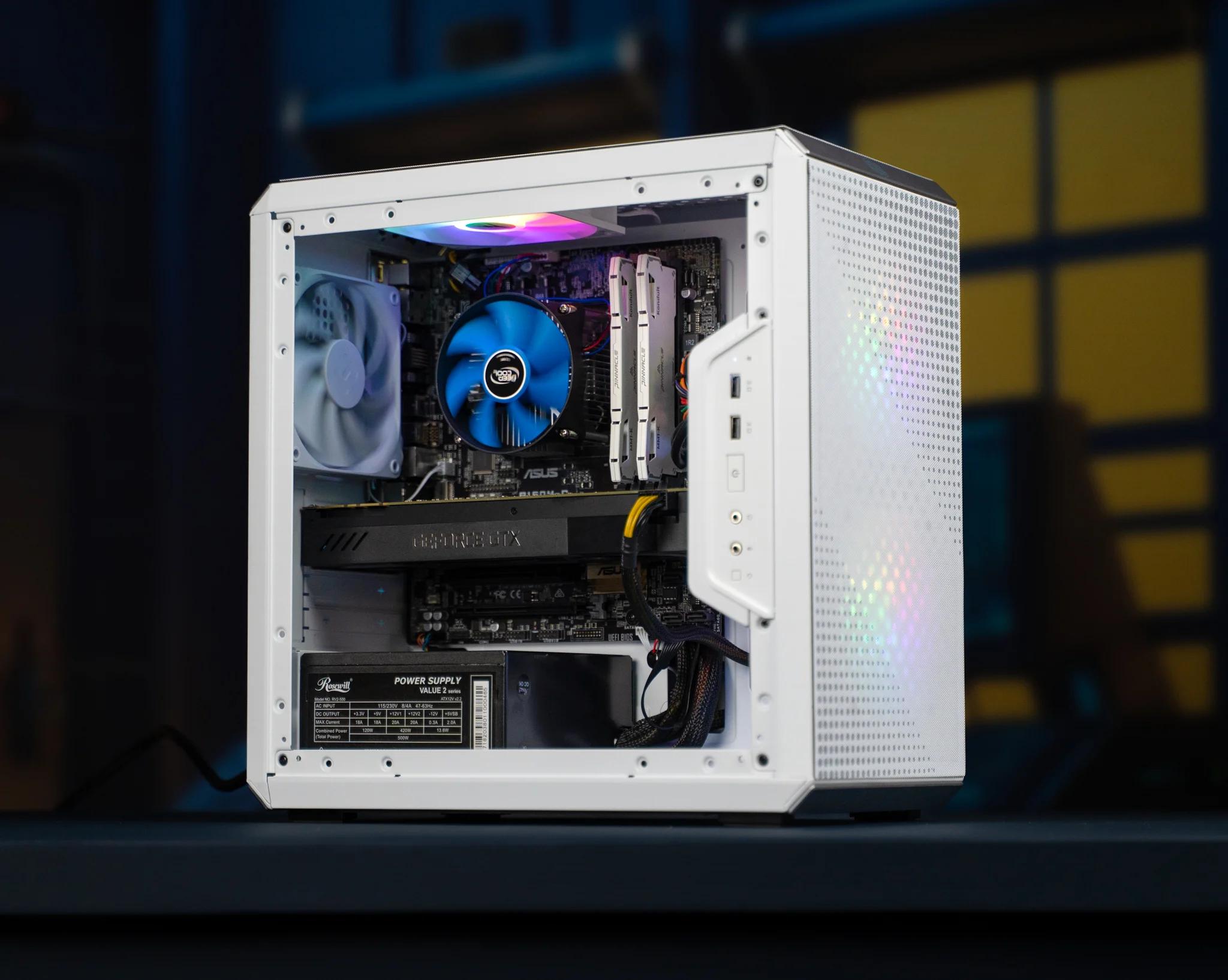 “Eco89” GTX 1070 Intel Core i5 16GB Windows 11 .5TB Gaming PC Powerhouse