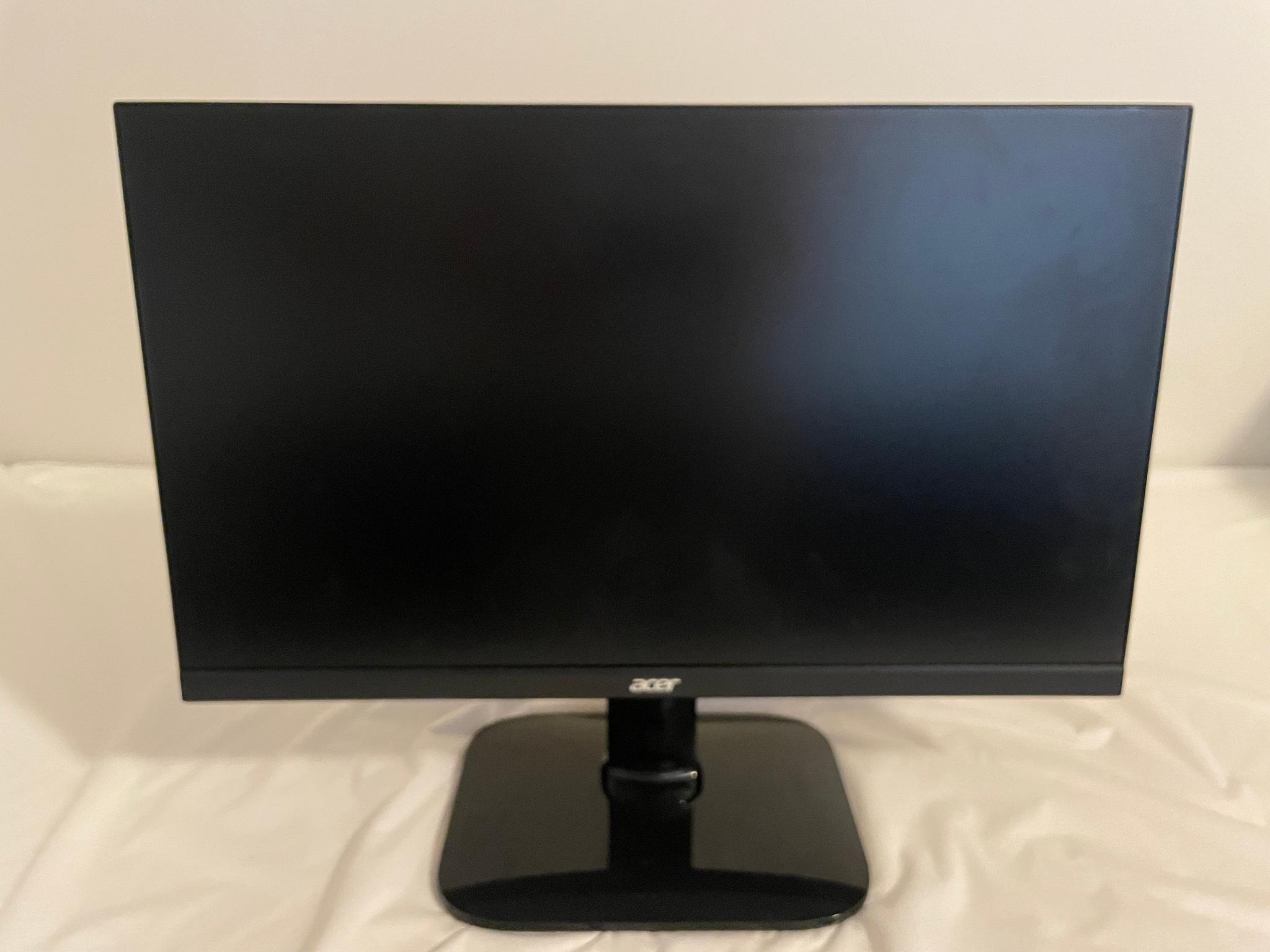 Acer - 23.8” IPS LED 100Hz 1ms FreeSync (HDMI, VGA) - Black