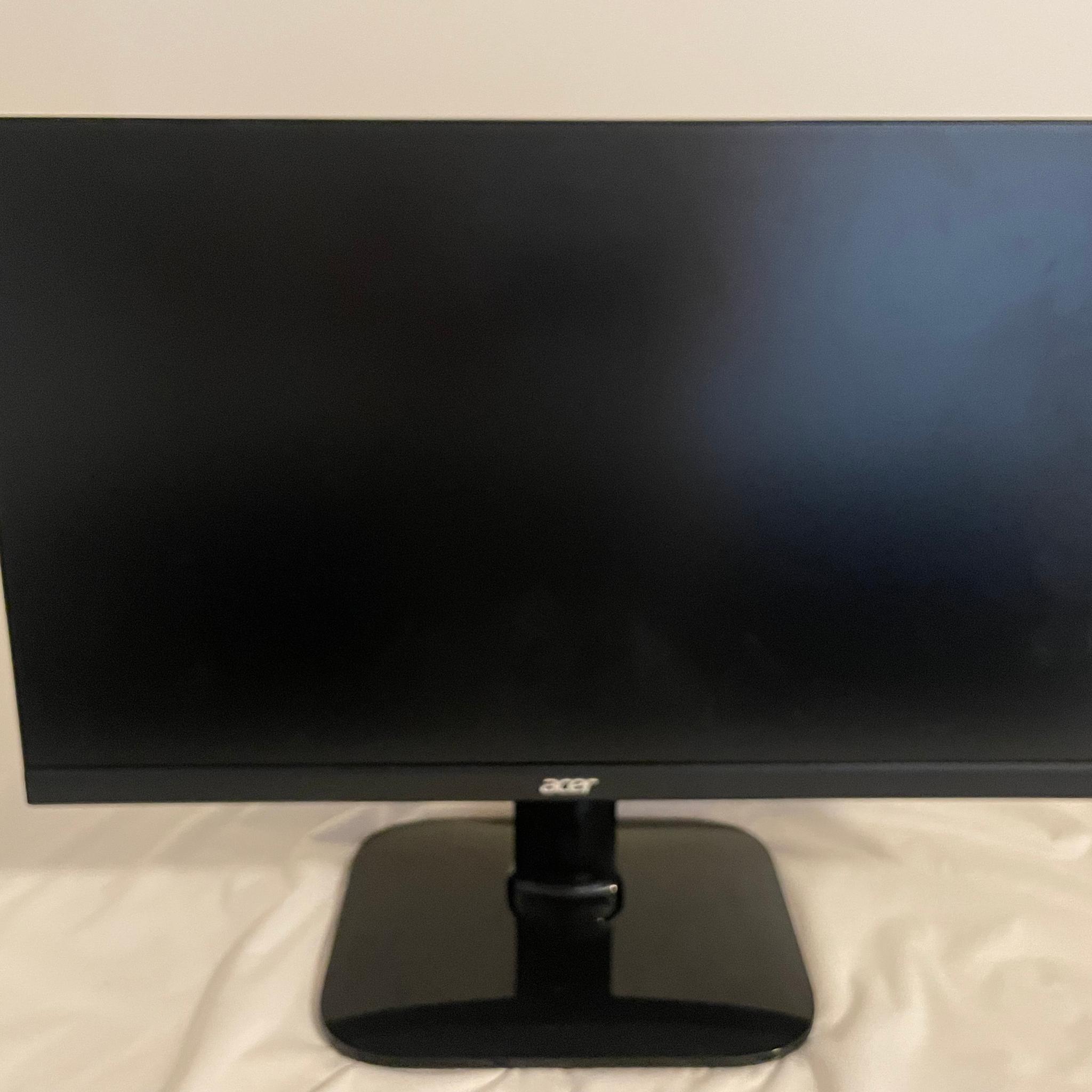 Acer - 23.8” IPS LED 100Hz 1ms FreeSync (HDMI, VGA) - Black