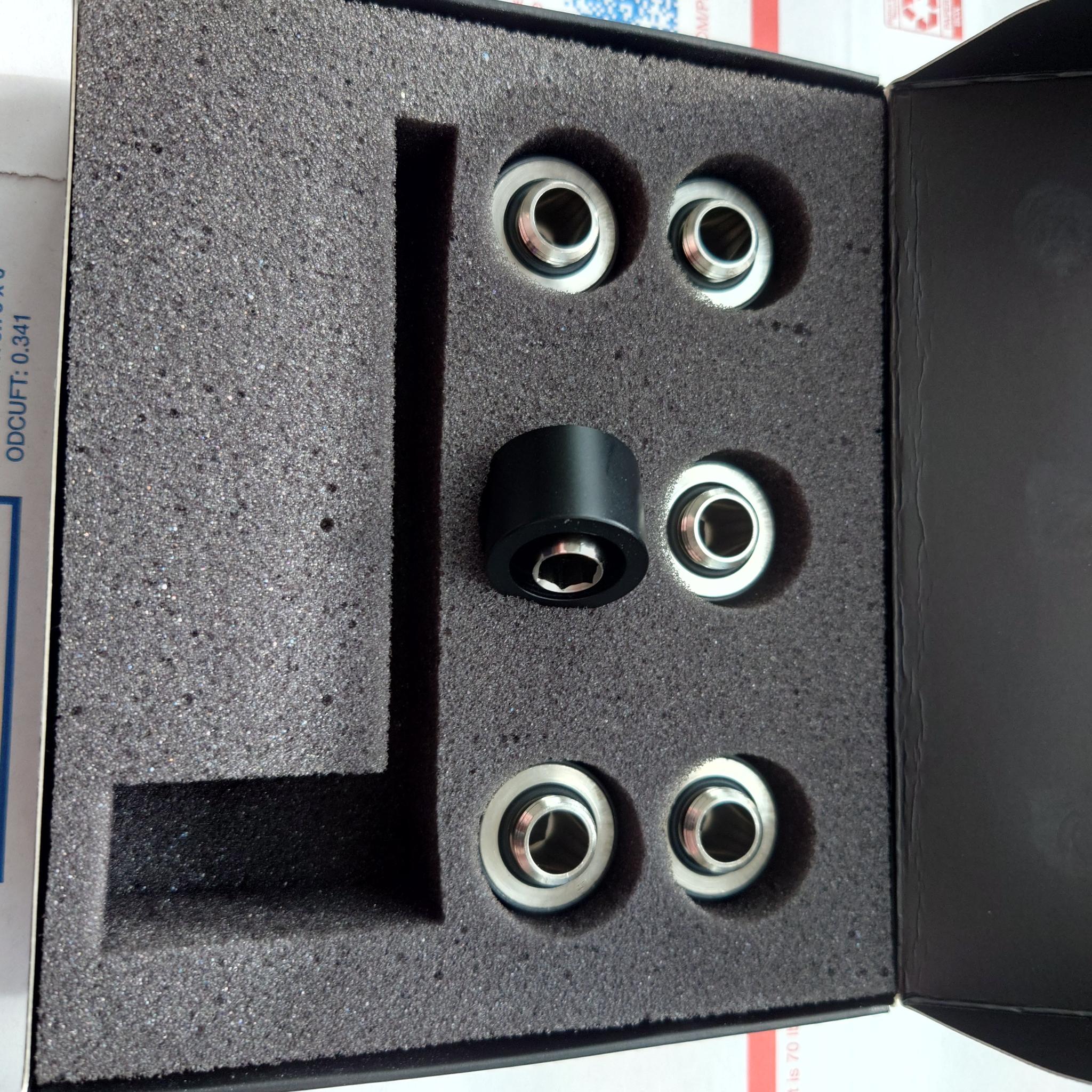 Optimus Flex Compression Fitting Satin Black 6 Pack